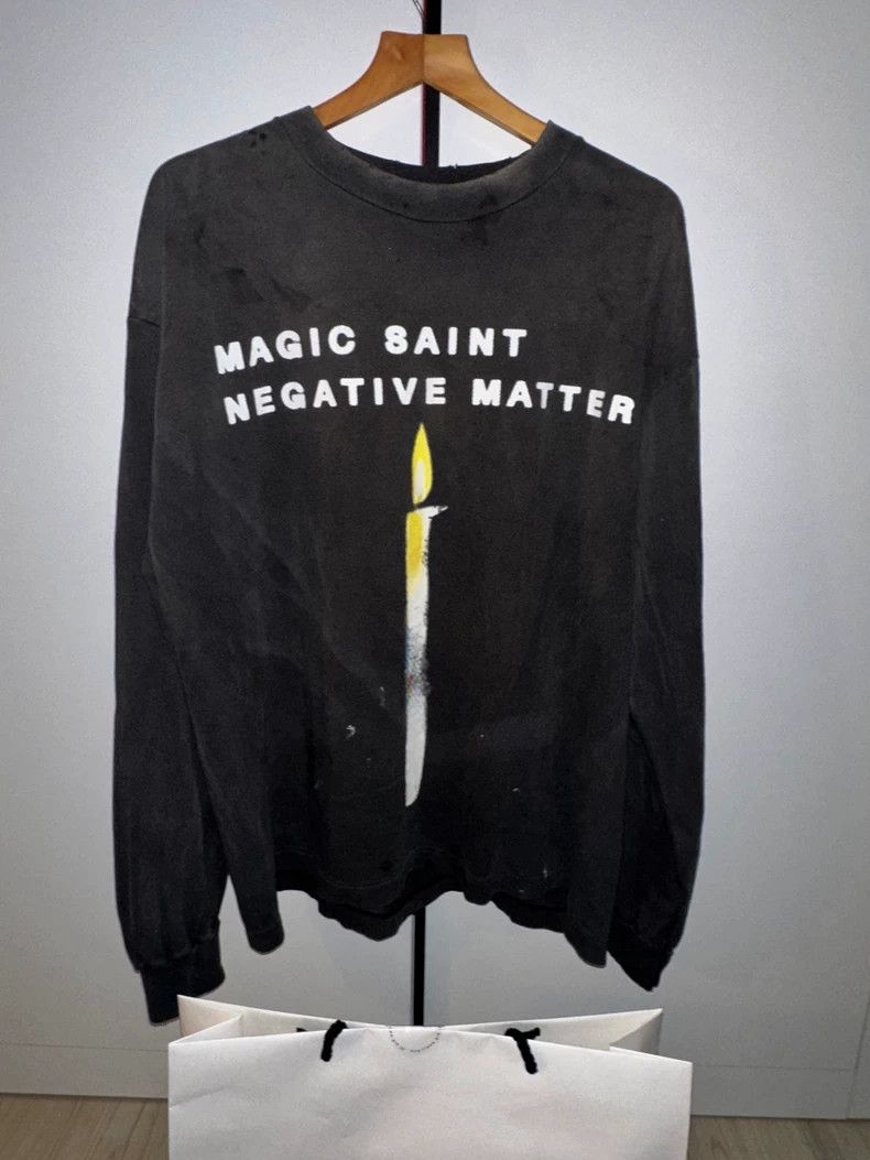 Saint Michael Saint Michael Destroy long sleeved T-shirt Size US XL / EU 56 / 4 - 1 Thumbnail