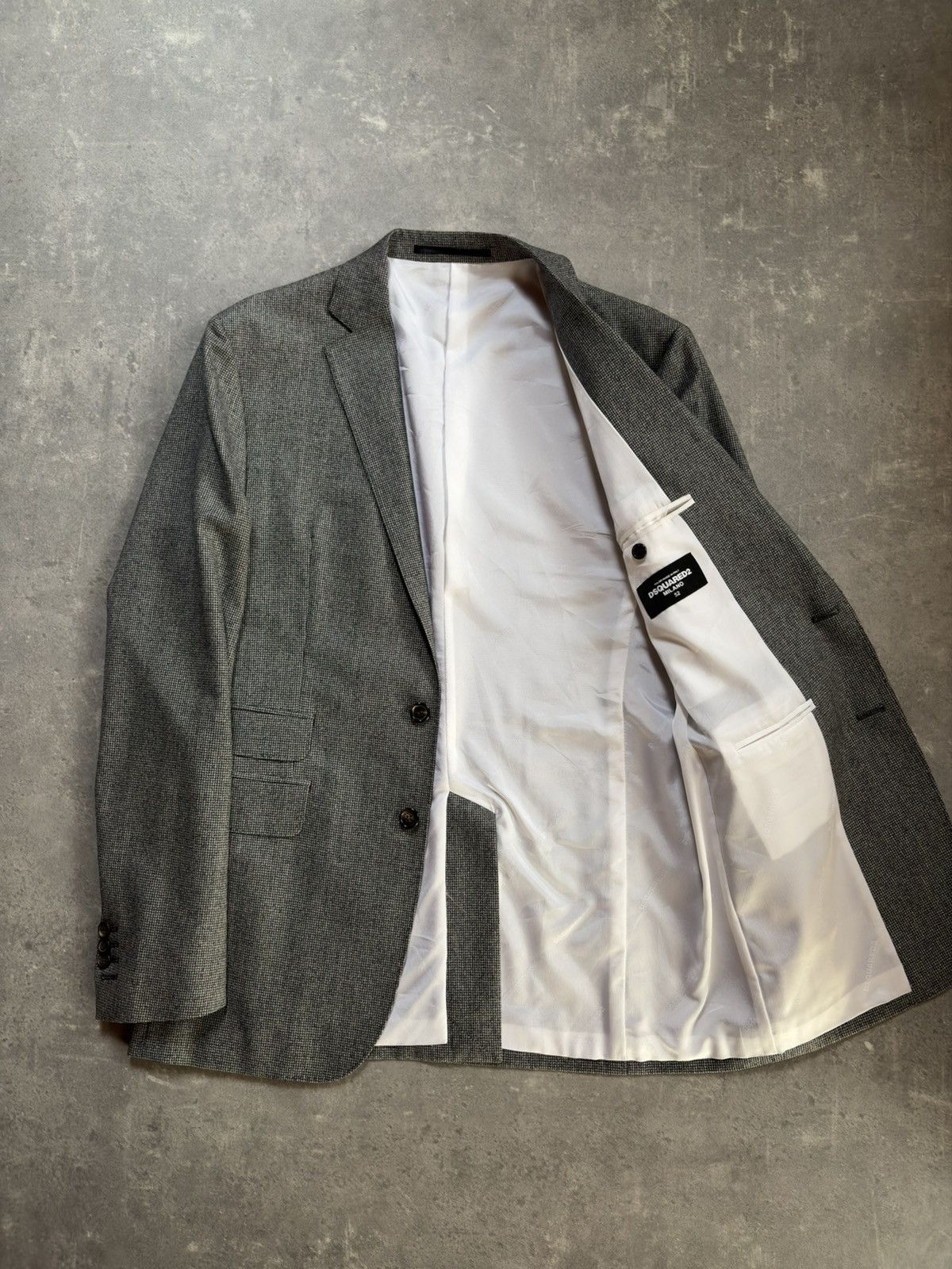 Dsquared2 Dsquared2 Wool Slim Blazer Jacket 52 Rare Size 42R - 14 Thumbnail
