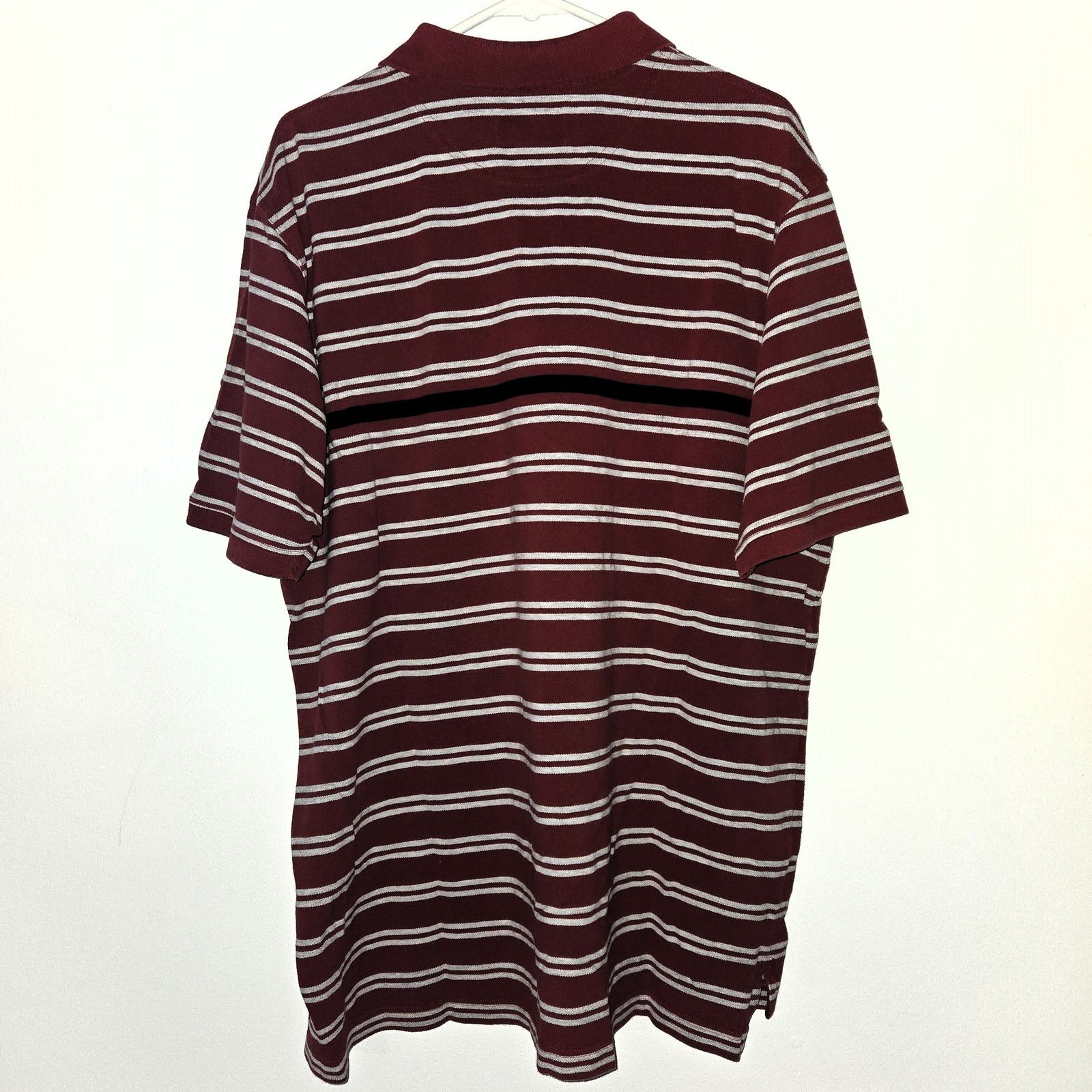 Eddie Bauer Eddie Bauer Sz 2XL Polo Striped Short Sleeve Shirt Size US XXL / EU 58 / 5 - 5 Thumbnail
