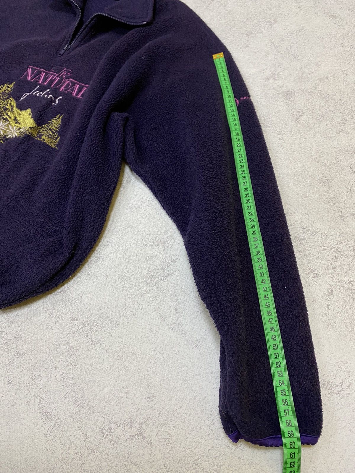 Sergio Tacchini Vintage Sergio Tacchini Purple Fleece Jacket Size US L / EU 52-54 / 3 - 12 Thumbnail