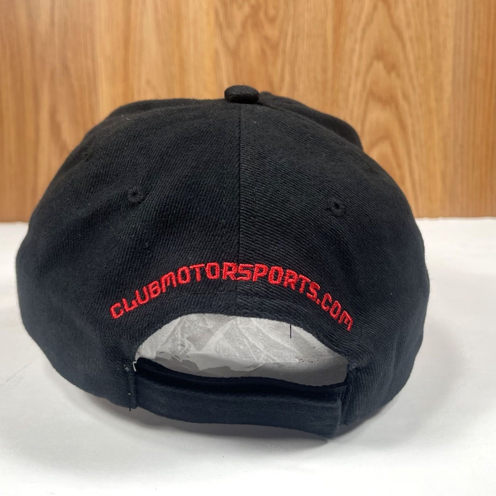 Vintage Trim Wear Hat Mens Adjustable Black Club MotorSports Embroidered Adult StrapBack Cap Size ONE SIZE - 4 Thumbnail