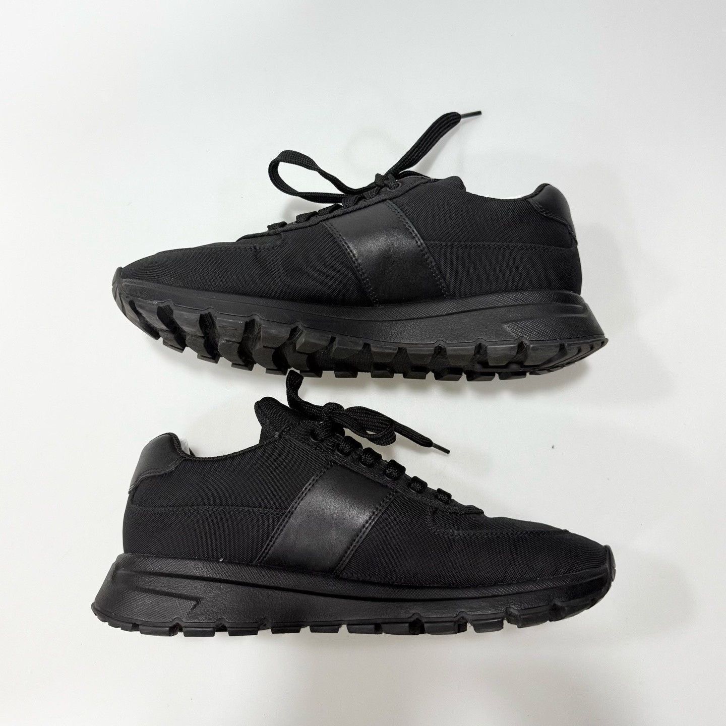 Prada Prada Black Casual Shoes Size US 7.5 / EU 40-41 - 3 Thumbnail