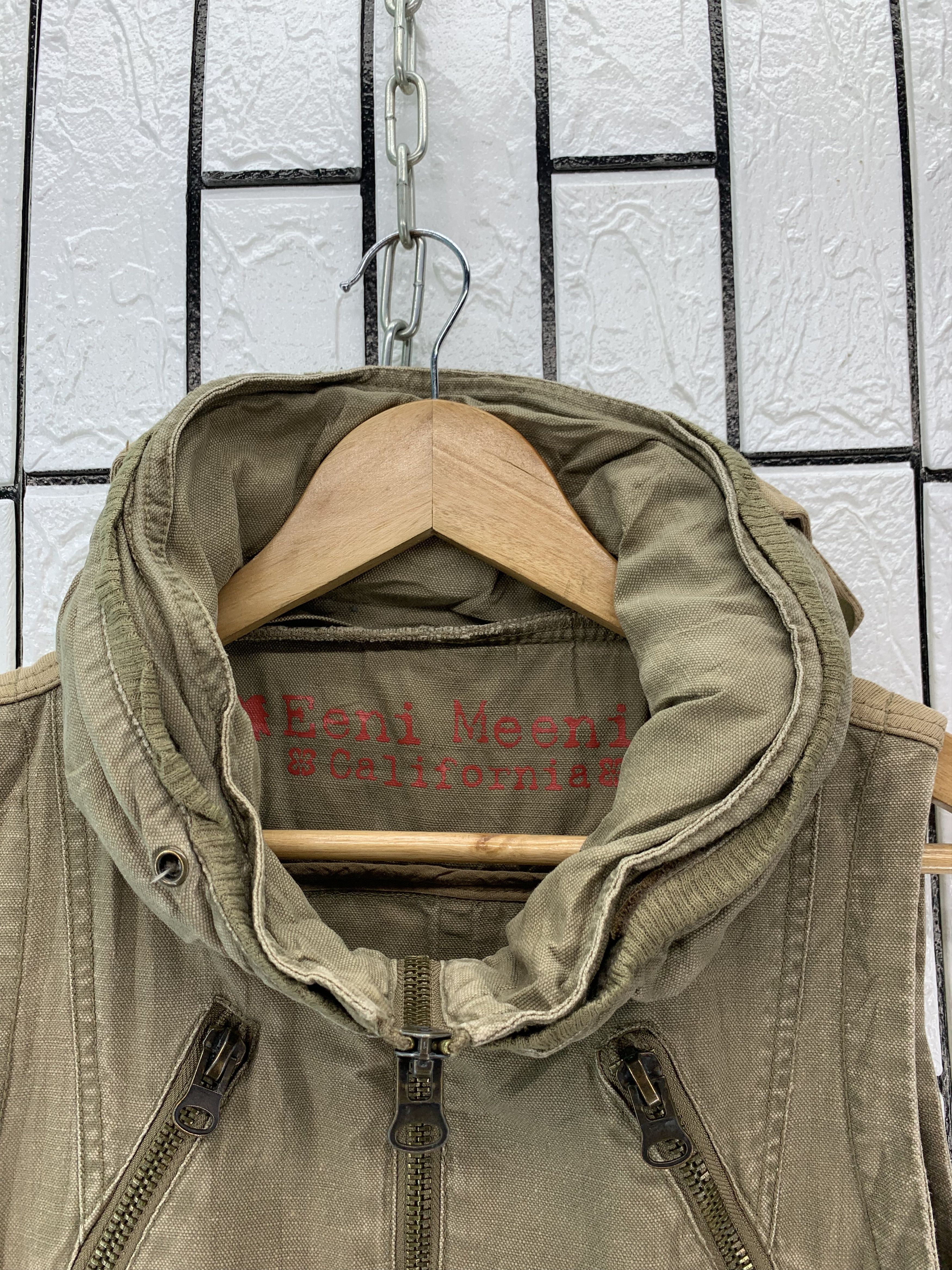 Japanese Brand × Vintage Vintage Denim Hooded Vest Neck Size S / US 4 / IT 40 - 3 Thumbnail