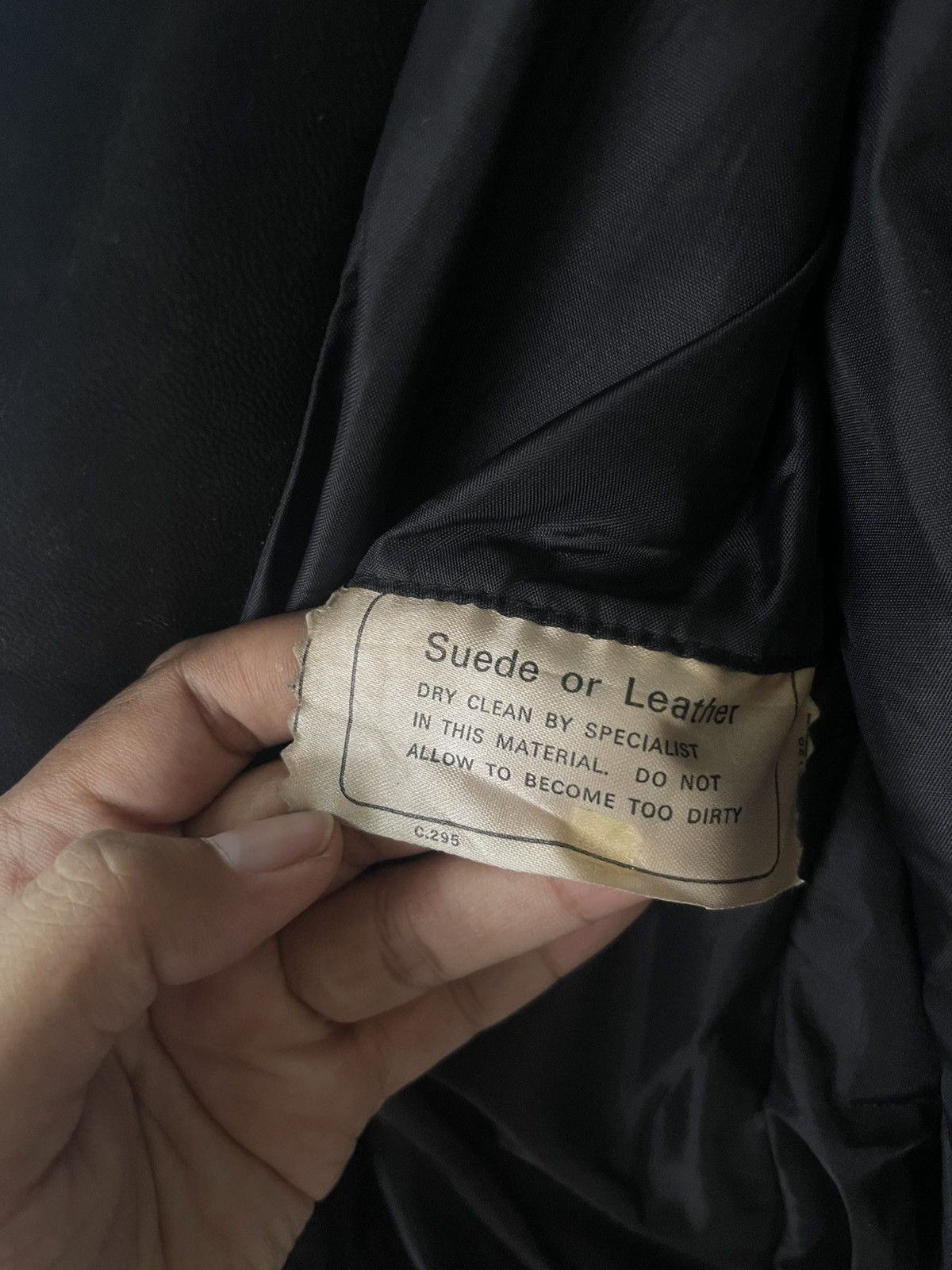 Leather VINTAGE LEATHER JACKET BLAZER Size US S / EU 44-46 / 1 - 6 Thumbnail