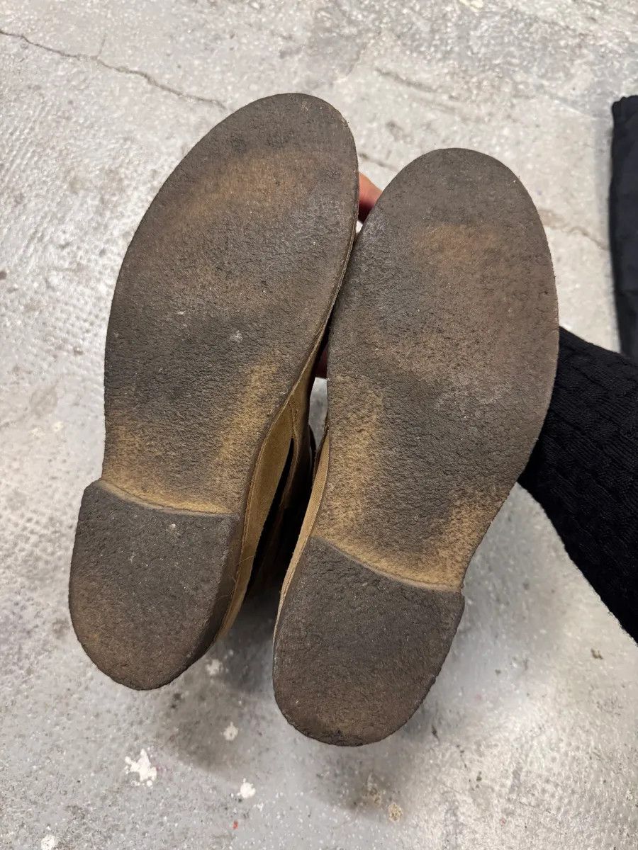 Designer × Saint Laurent Paris × Vintage SS2014 Saint Laurent Beige Leather Suede Boots Size US 8 / EU 41 - 6 Thumbnail