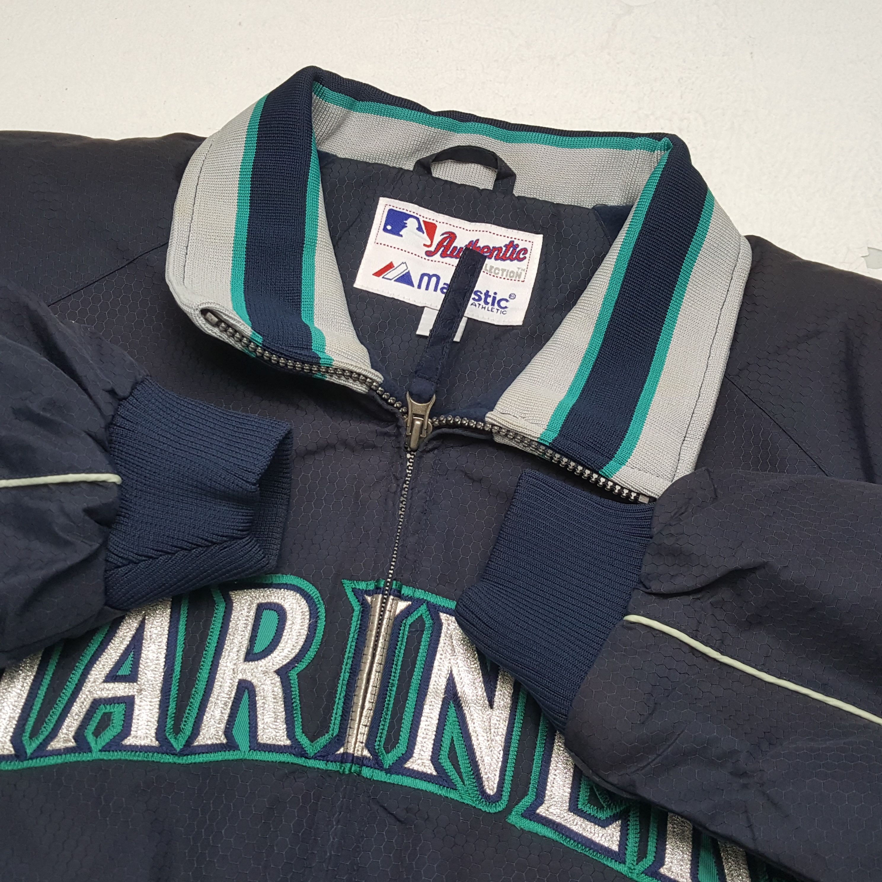 MLB × Vintage Vintage SEATTLE MARINES American Baseball MLB Jacket Size US L / EU 52-54 / 3 - 10 Thumbnail