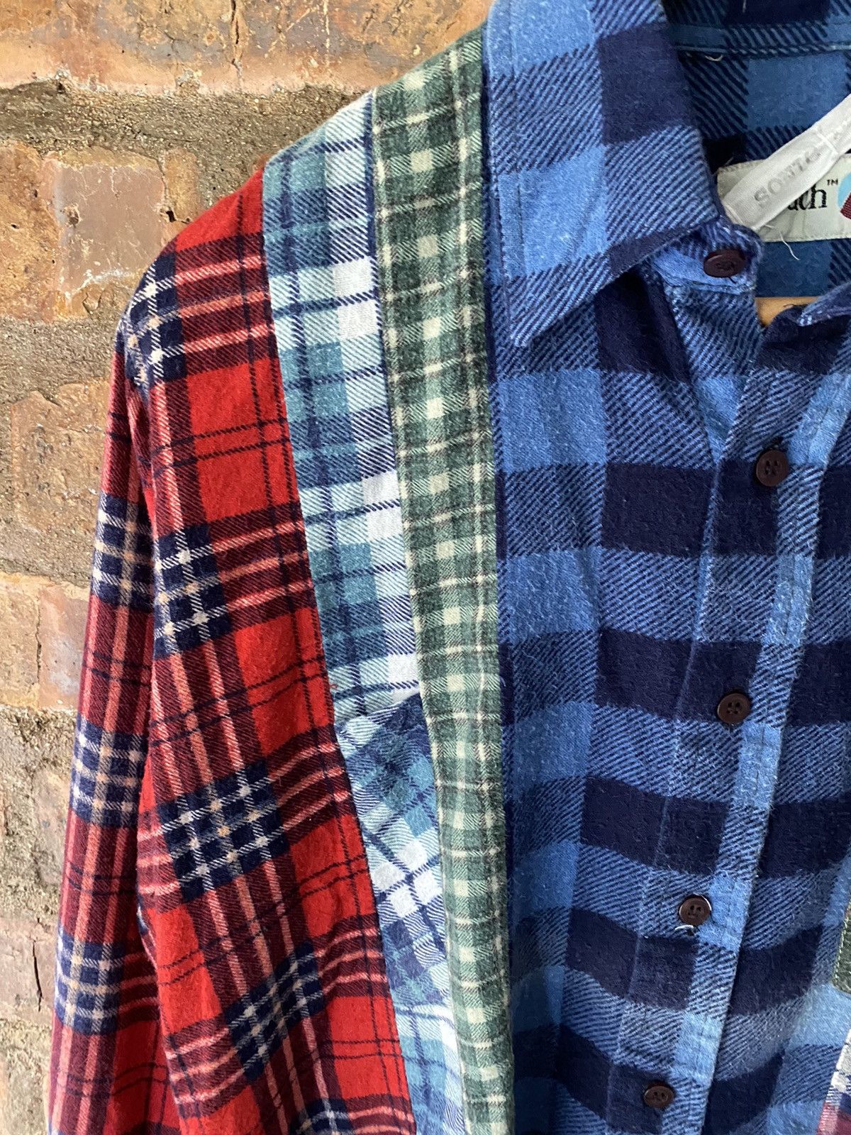 Needles 🔥RARE🔥OG 1990s Needles Pre-date Sonic Lab 7 cut flannel Size US M / EU 48-50 / 2 - 7 Thumbnail