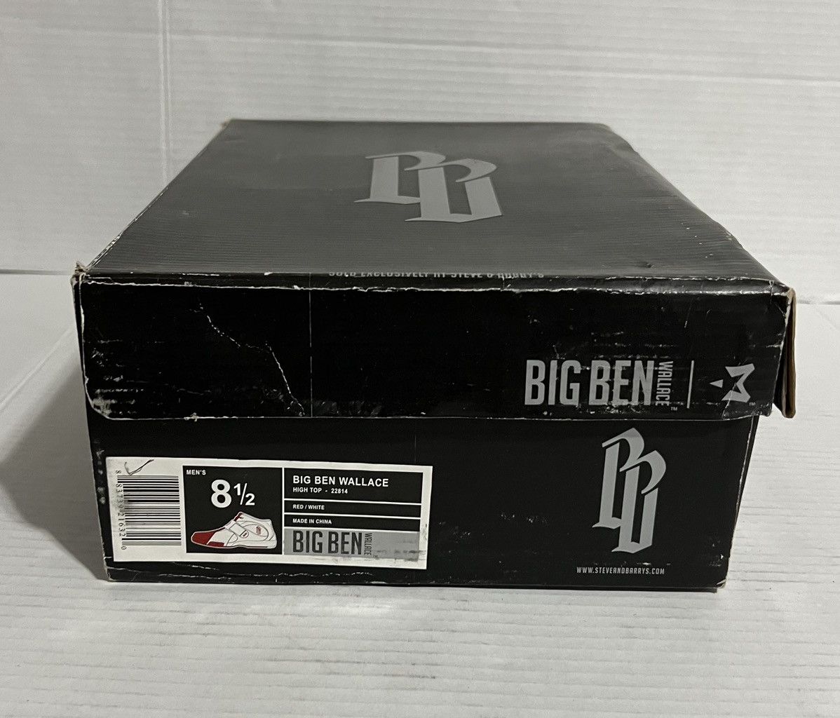 Other Vintage Big Ben Wallace Starbury Shoes Detroit Pistons Size US 8.5 / EU 41-42 - 8 Thumbnail
