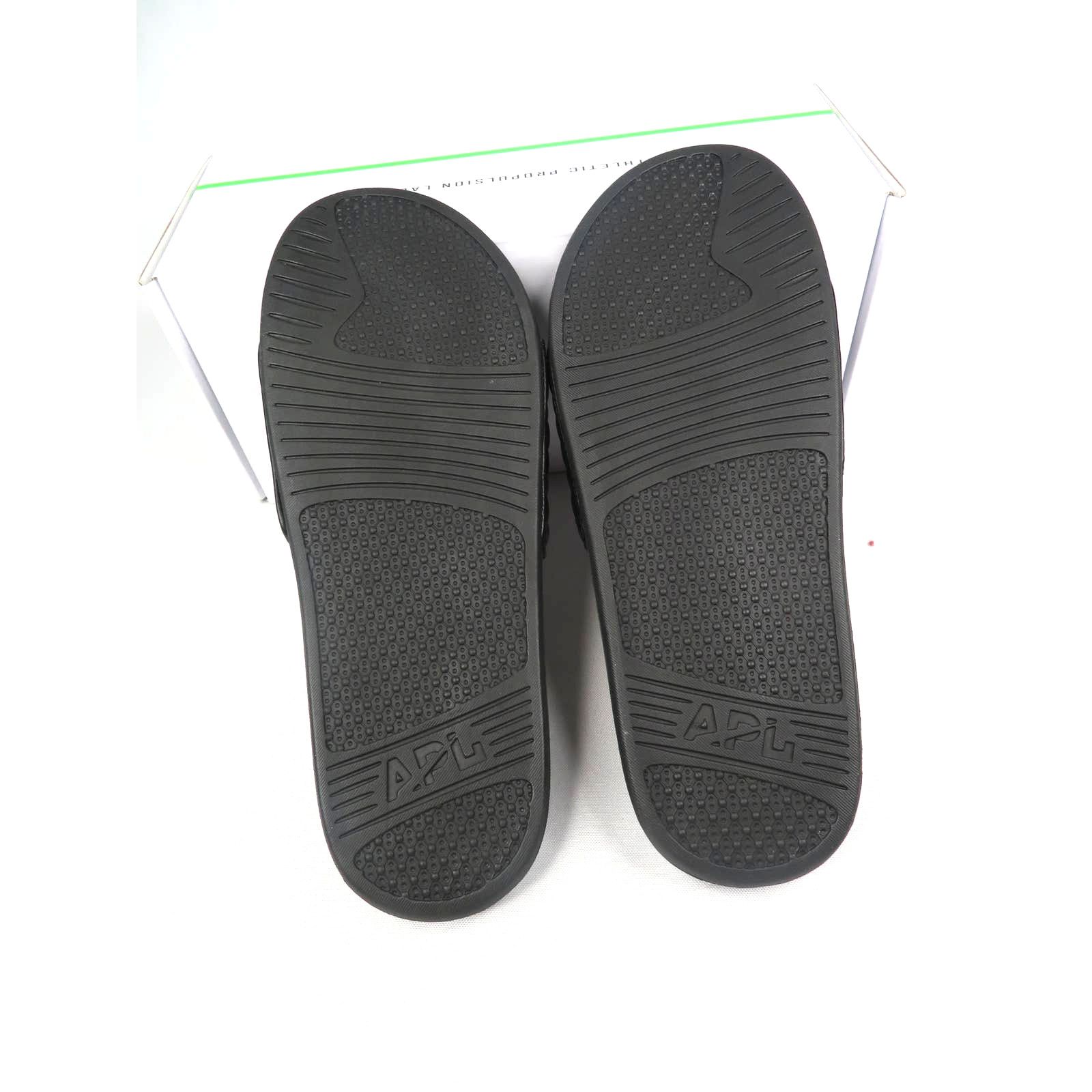 Athletic Propulsion Labs APL Black Lusso Quilted Leather Slide Sandal Women's Sz 10 Size US 10 / IT 40 - 4 Thumbnail