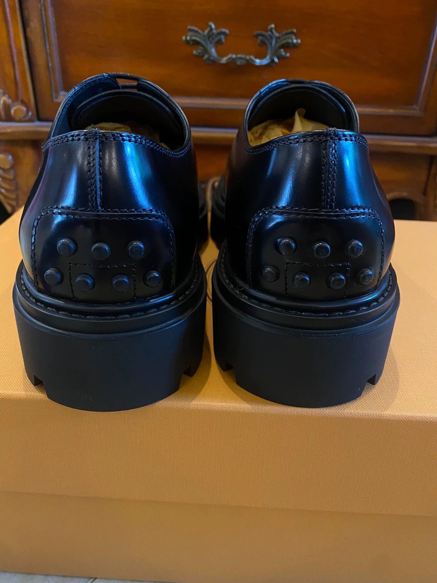 Tod's TODS Platform Derby Shoe New Authentic 7,8,9 Size US 9 / EU 42 - 5 Thumbnail