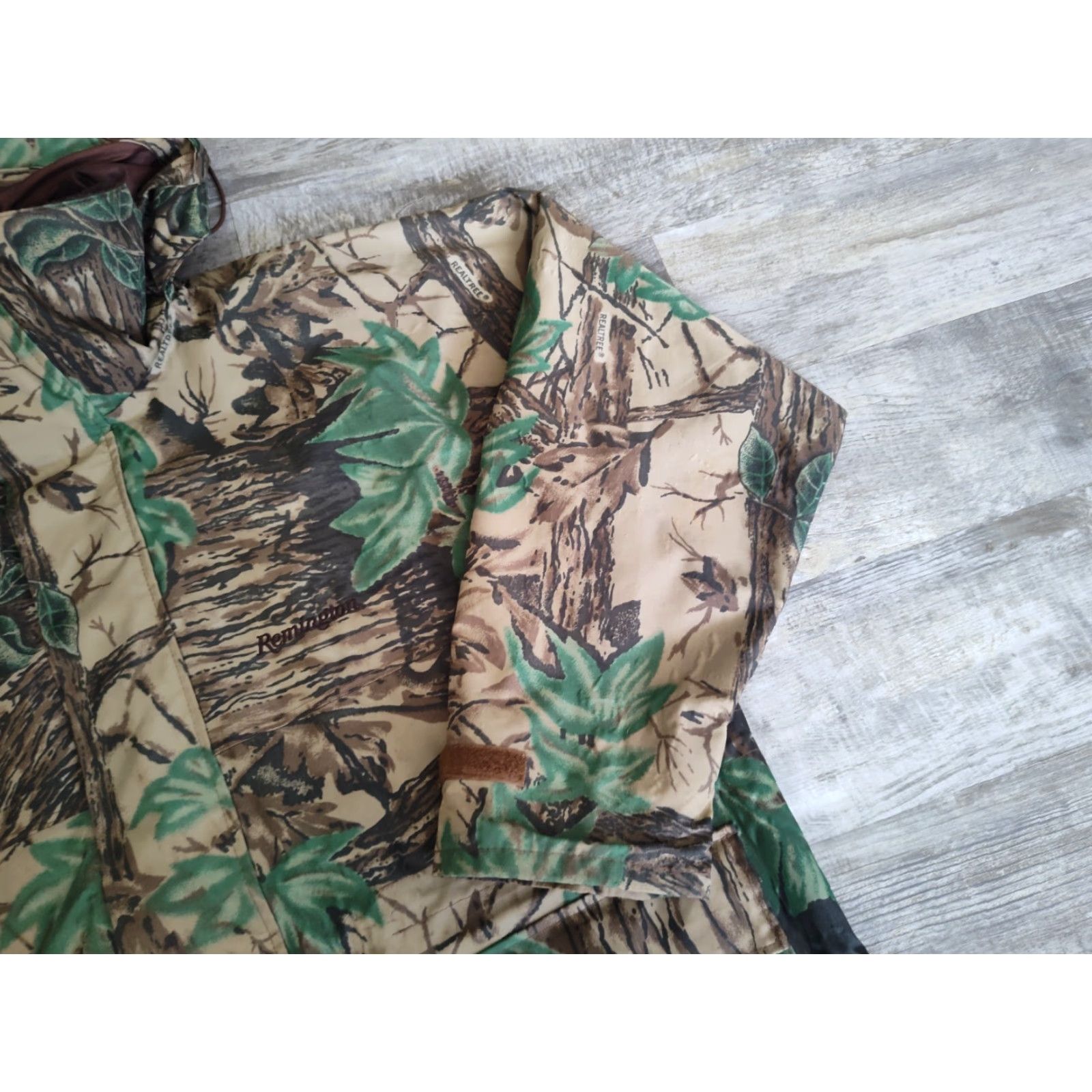 AMO Remington Realtree Camo Parka Jacket Hooded XL Multicolor Nylon Waterproof Hunting Mens Size US XL / EU 56 / 4 - 2 Thumbnail