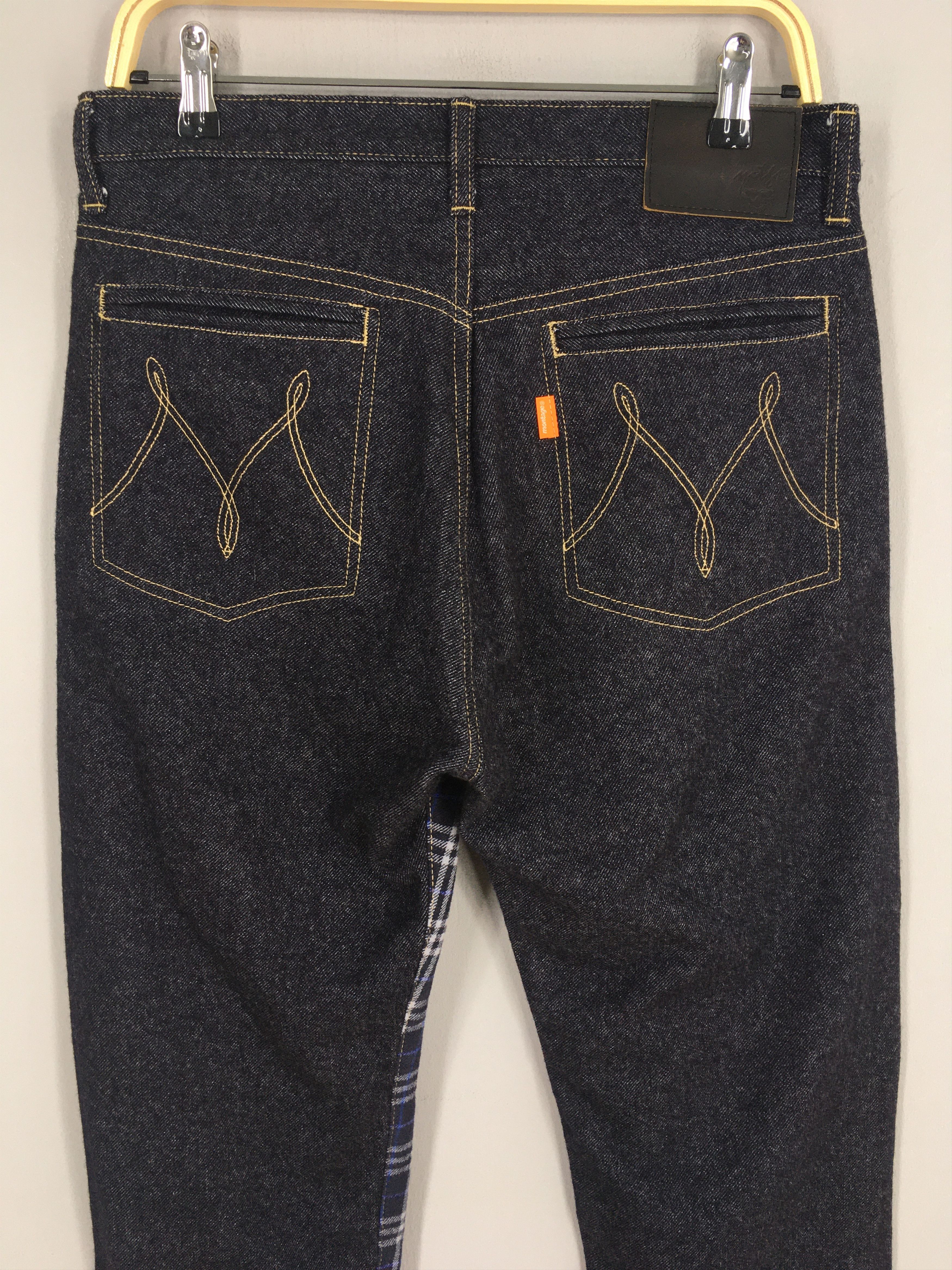 Montage Size 29x27 Montage Crowd Japanese Hybrid Denim S695 Size US 29 - 10 Thumbnail