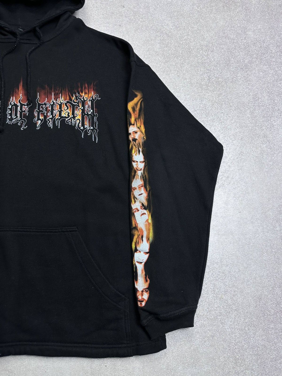 Band Tees Vintage Cradle Of Filth Rare Double Side Hoodie Rare L Size US L / EU 52-54 / 3 - 3 Thumbnail