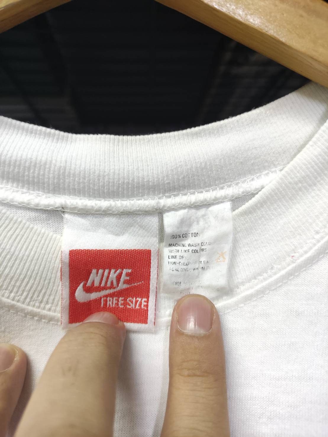 Nike Rare! Vtg 90's Nike Air Jordan " Surface 2 Air " T-Shirt Size US XL / EU 56 / 4 - 5 Thumbnail