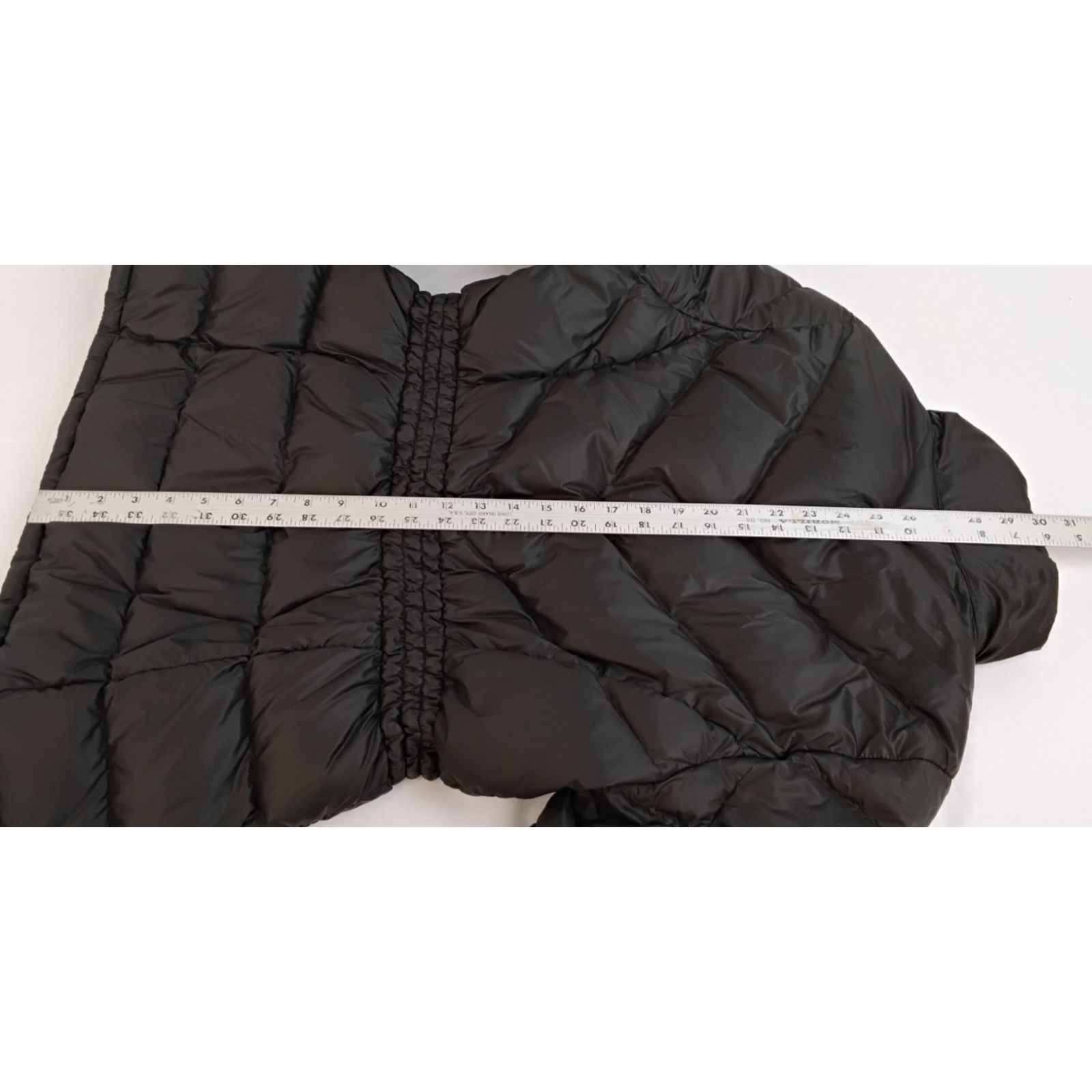 Athleta Athleta Down Puffer Jacket Women's L Dark Green Size L / US 10 / IT 46 - 15 Thumbnail