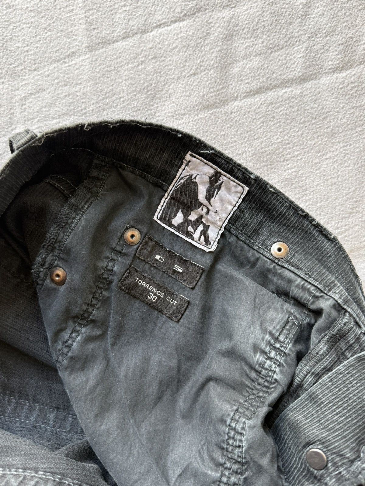 Rick Owens Drkshdw Rick Owens DRKSHDW Torrence Cut Pants Size US 30 / EU 46 - 5 Thumbnail