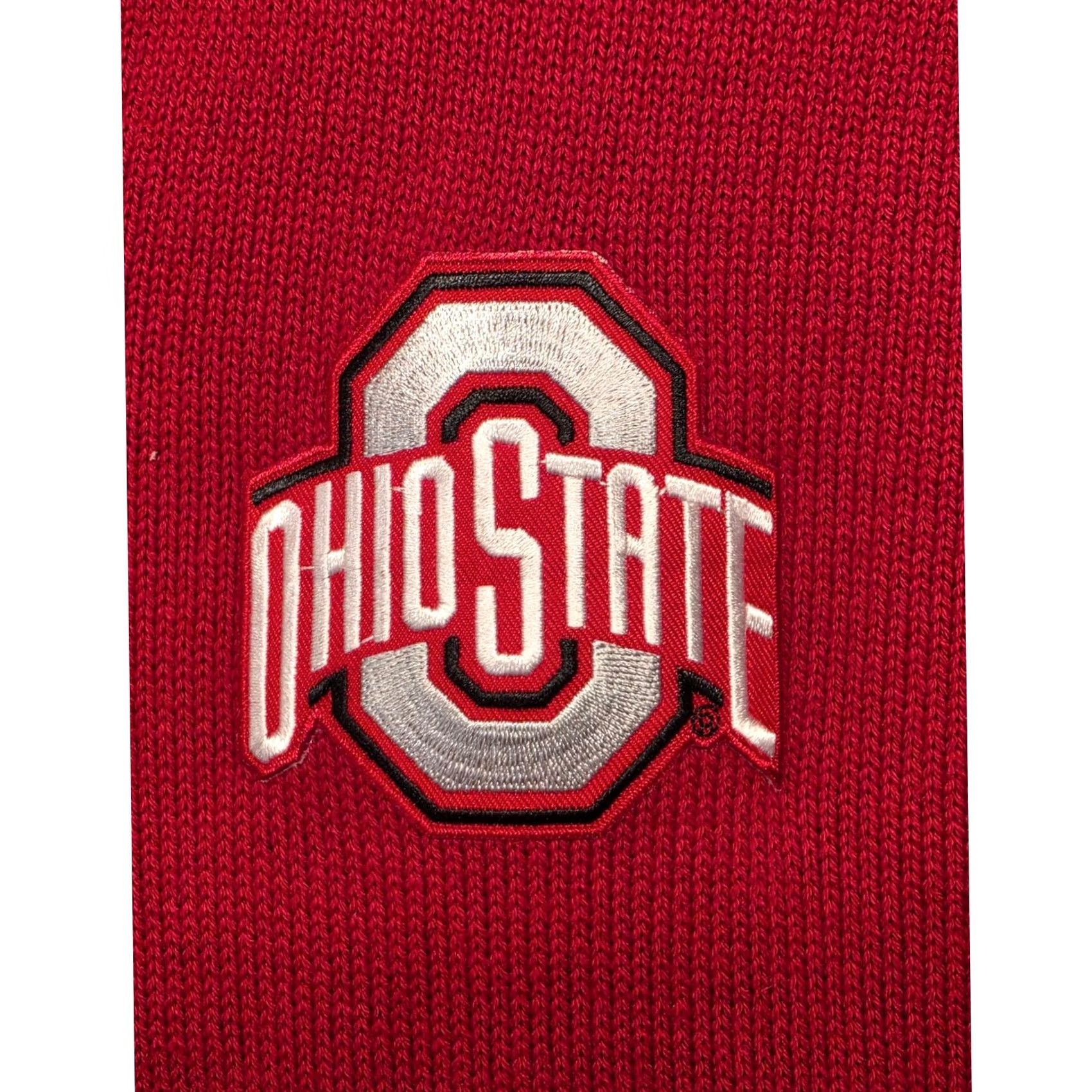 Vintage VINTAGE Ohio State Buckeyes Quarter Zip Sweater Mens Large Red Knit Pullover NCAA Cotton Size US L / EU 52-54 / 3 - 3 Thumbnail