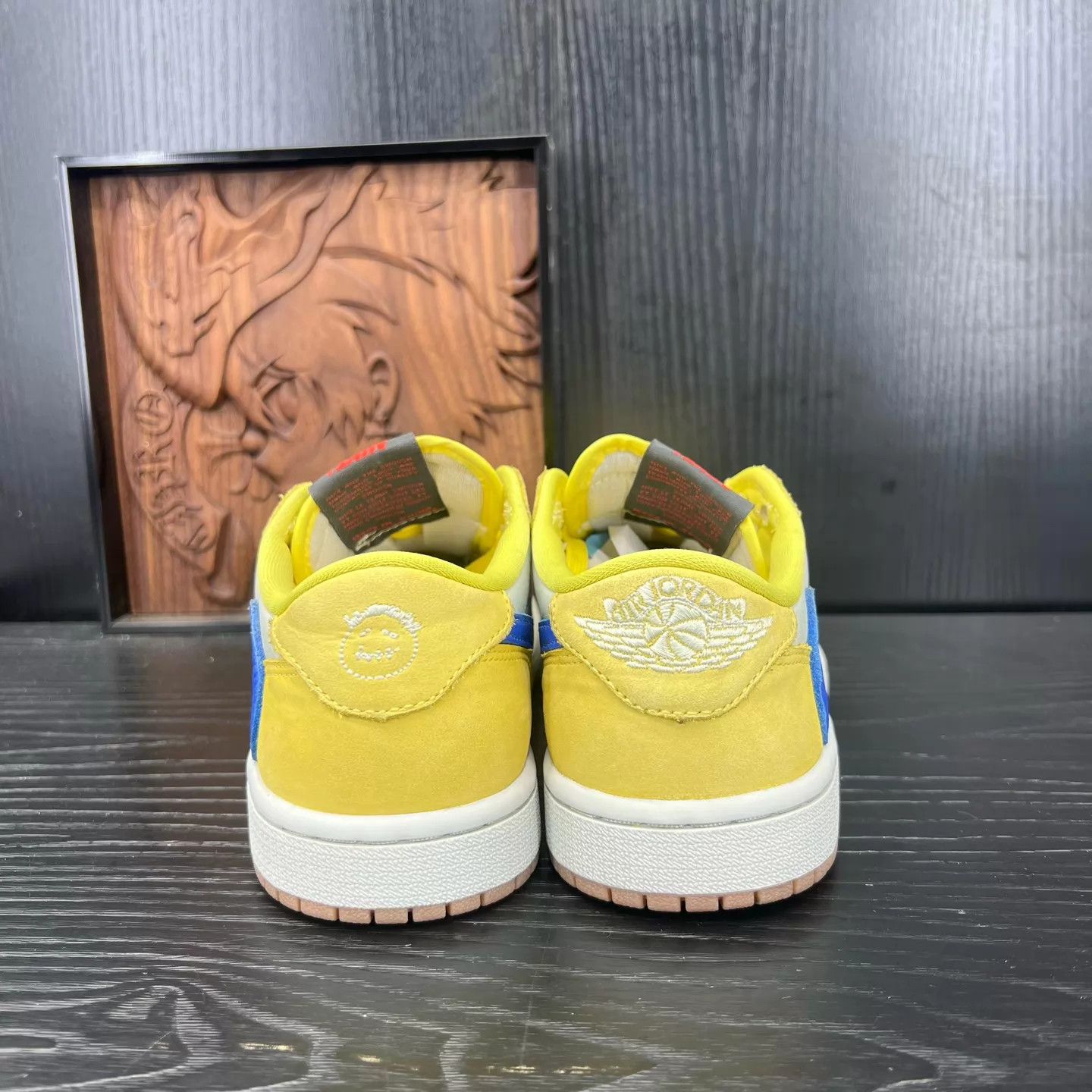 Nike Jordan 1 Low TS Yellow Barb 38 LNIB Size US 7.5 / IT 37.5 - 3 Thumbnail