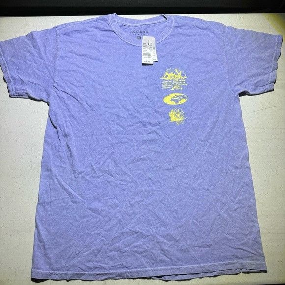 Pacsun NWT PACSUN PLANT FRIENDLY LAVENDER SZ MEDIUM M Size US M / EU 48-50 / 2 - 2 Thumbnail
