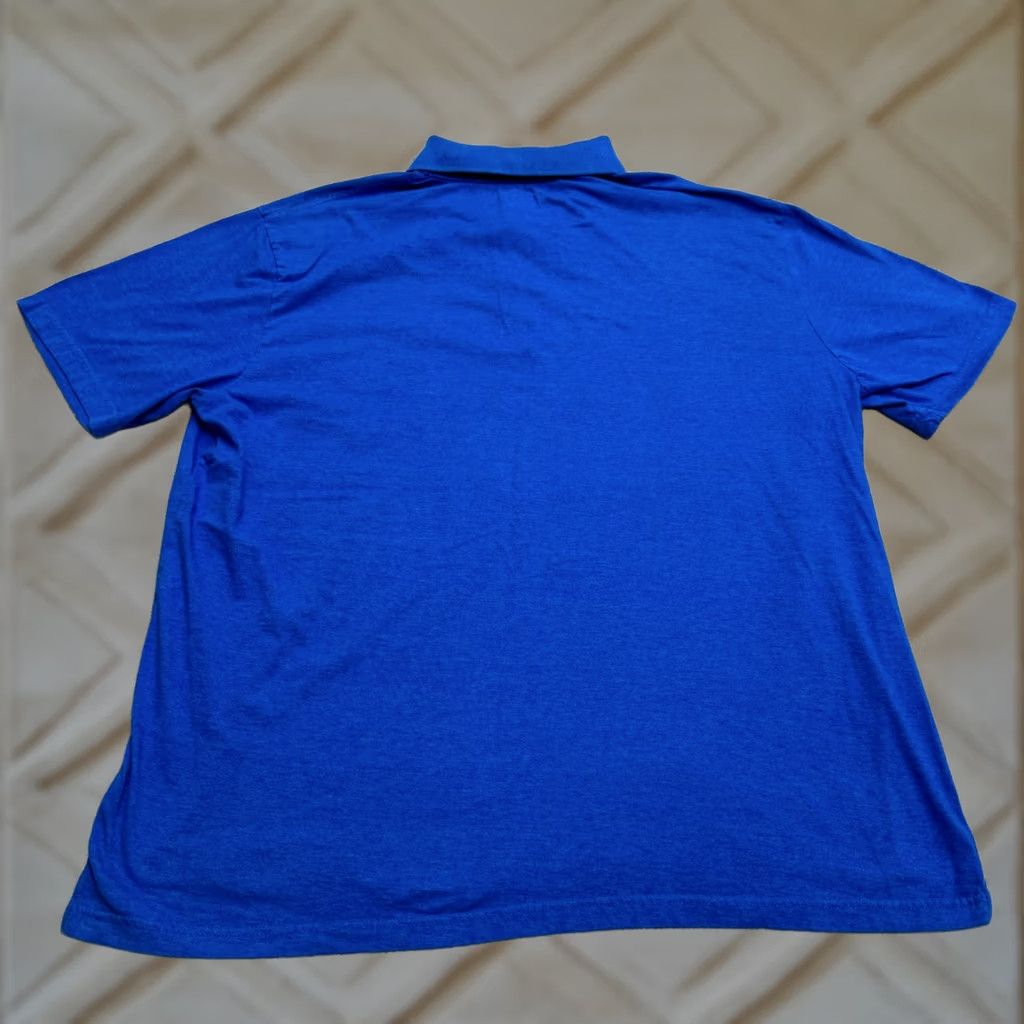 Vintage The Foundry Polo Shirt Mens 3XL Royal Blue Short Sleeve Pocket Preppy Size US XXL / EU 58 / 5 - 1 Thumbnail