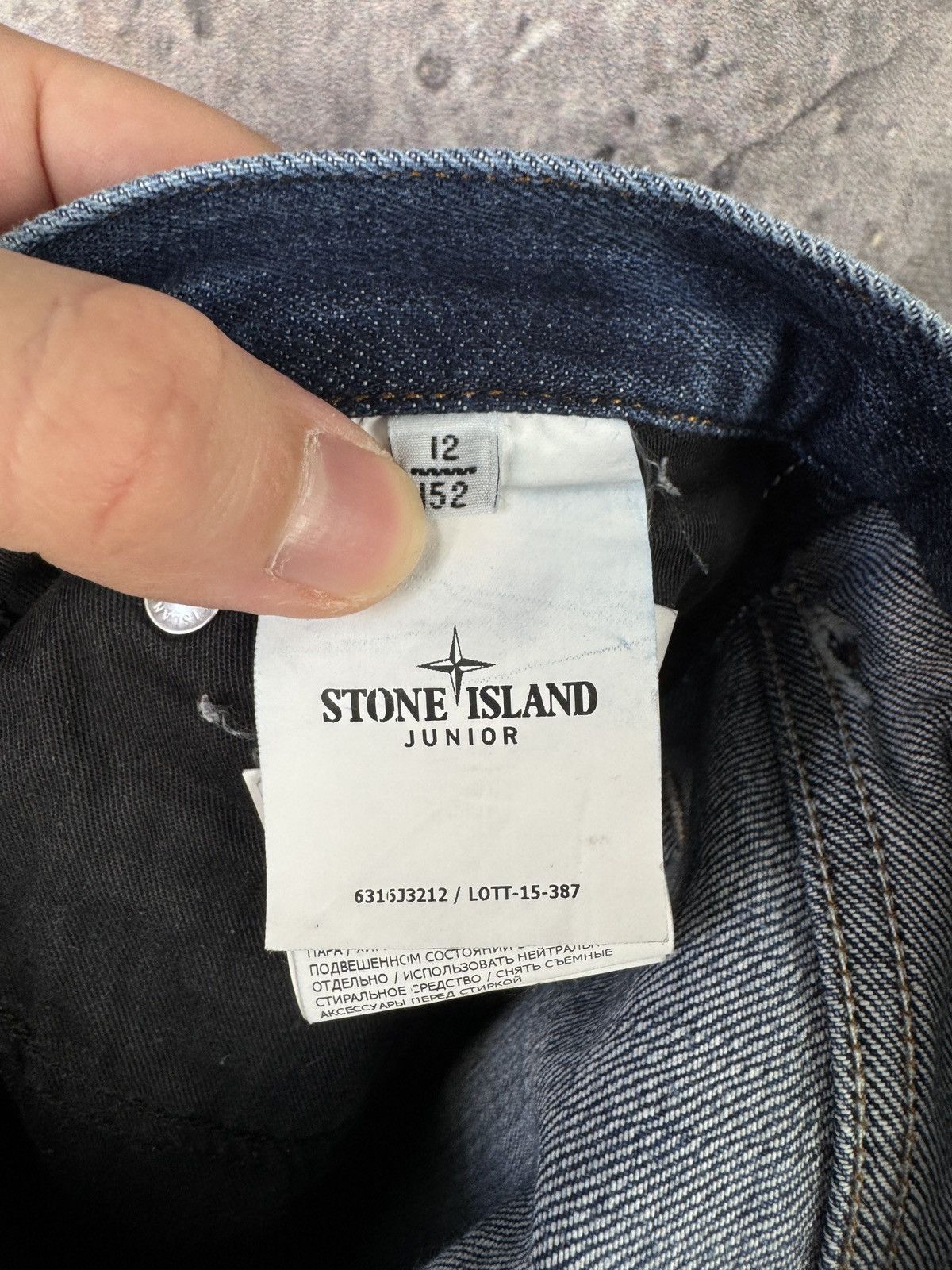 Stone Island Stone Island Junior Jeans Casual Streetwear Size 12/152 Size US 28 / EU 44 - 21 Thumbnail