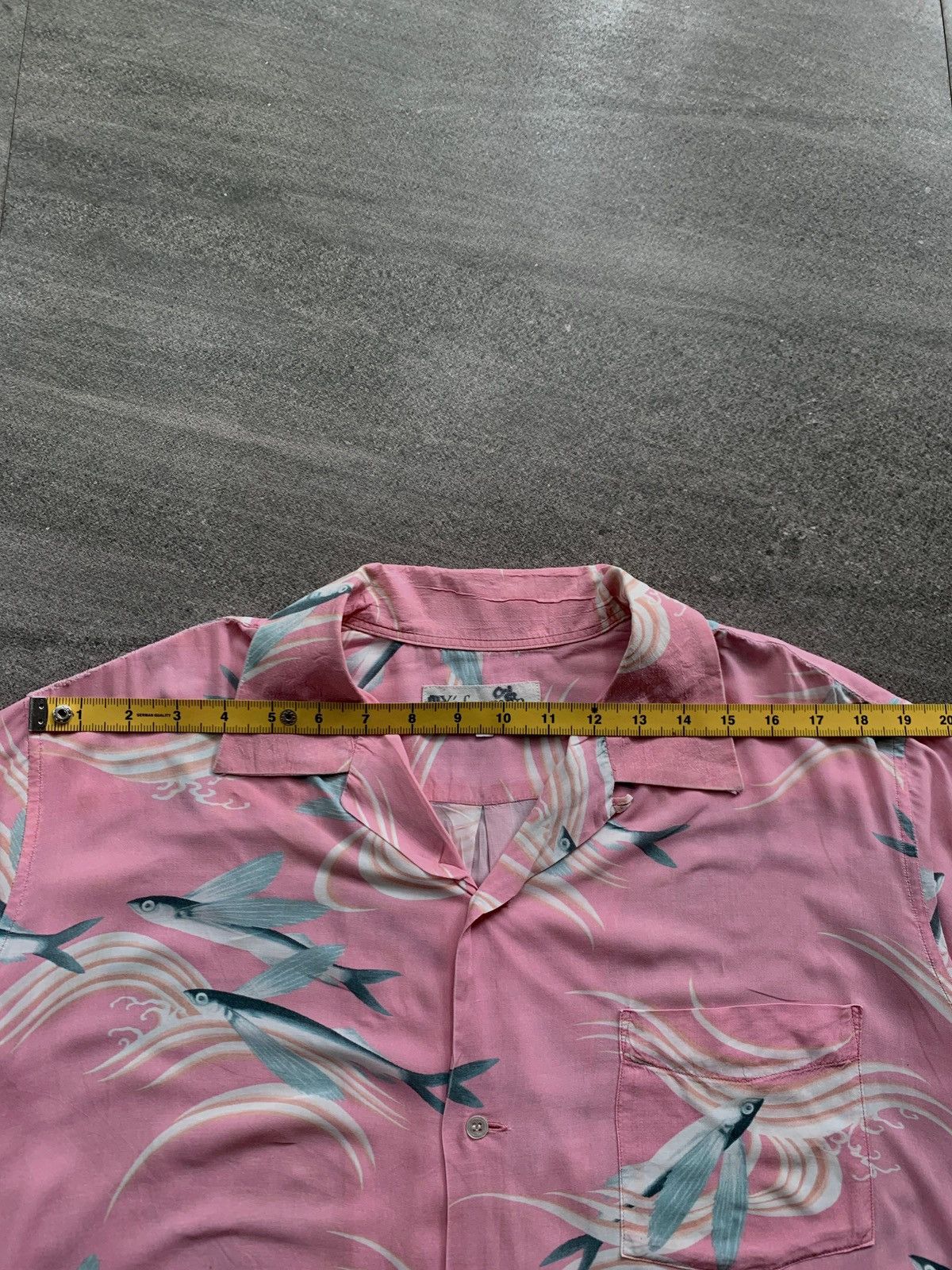 Yohji Yamamoto FREE TAX! Fish Hawaiian Relaxed Shirt Size US M / EU 48-50 / 2 - 11 Thumbnail