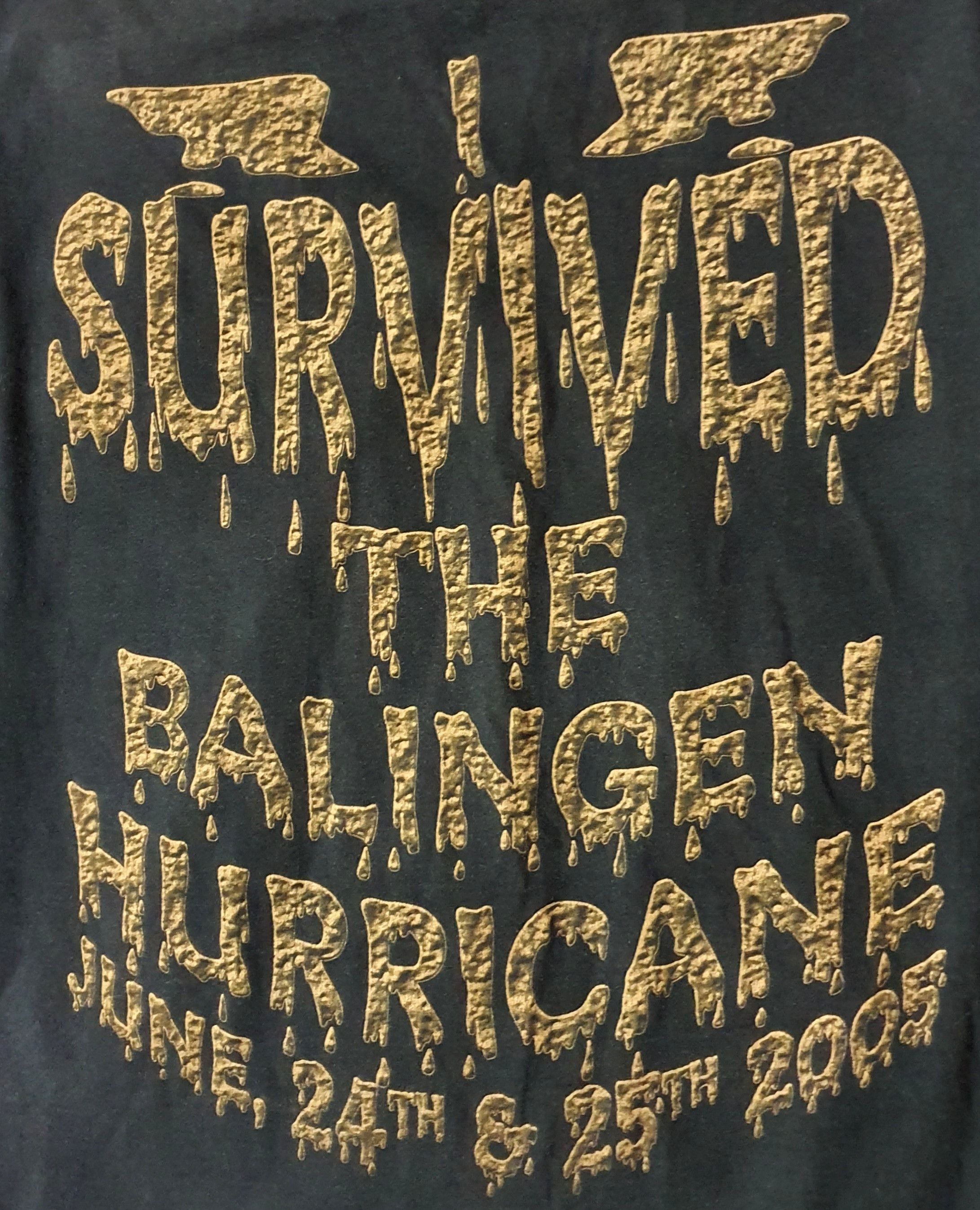 Band Tees Kampfschwimmer The Balingen Hurricane 2005 Tee Size US XXL / EU 58 / 5 - 4 Thumbnail
