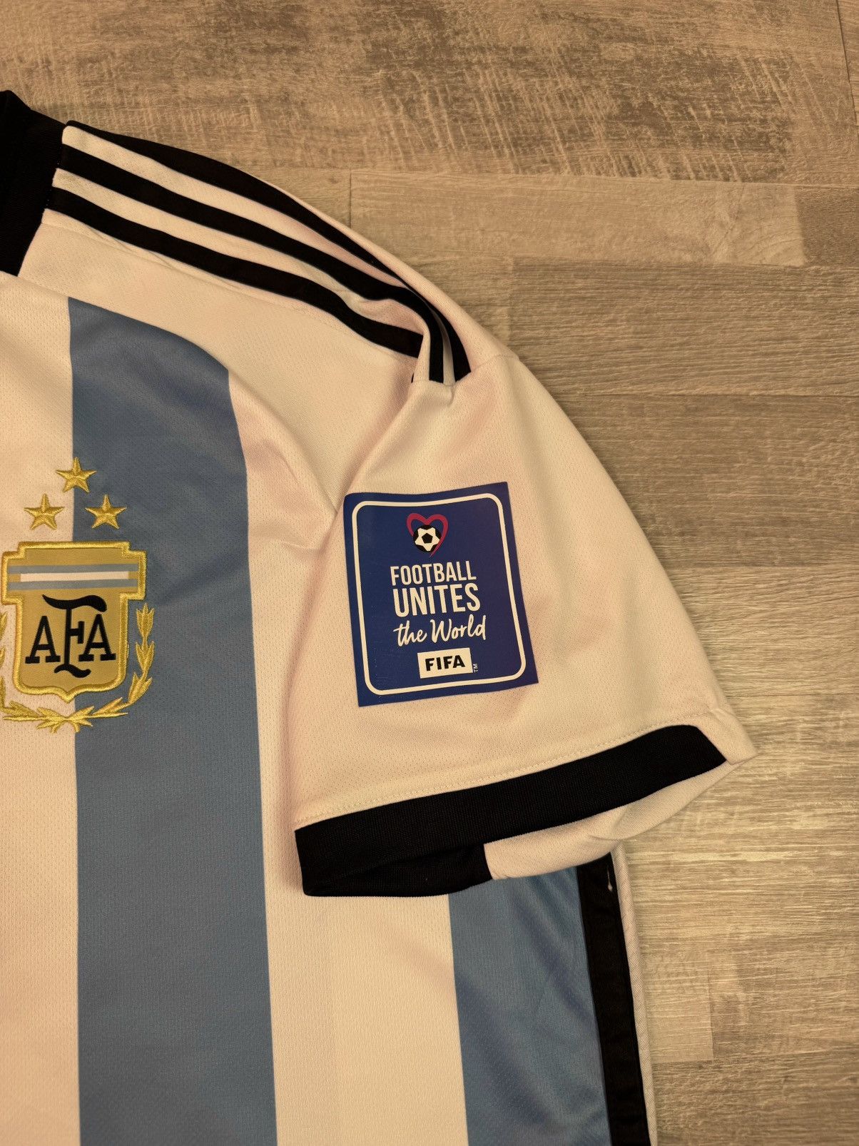 Adidas Argentina Home World Cup 2022 - LAUTARO MARTINEZ #22 Size US XXL / EU 58 / 5 - 12 Thumbnail