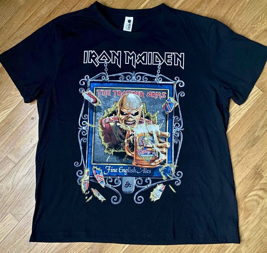 Band Tees Iron Maiden Trooper on tour rock band tee Size US XL / EU 56 / 4 - 1 Thumbnail