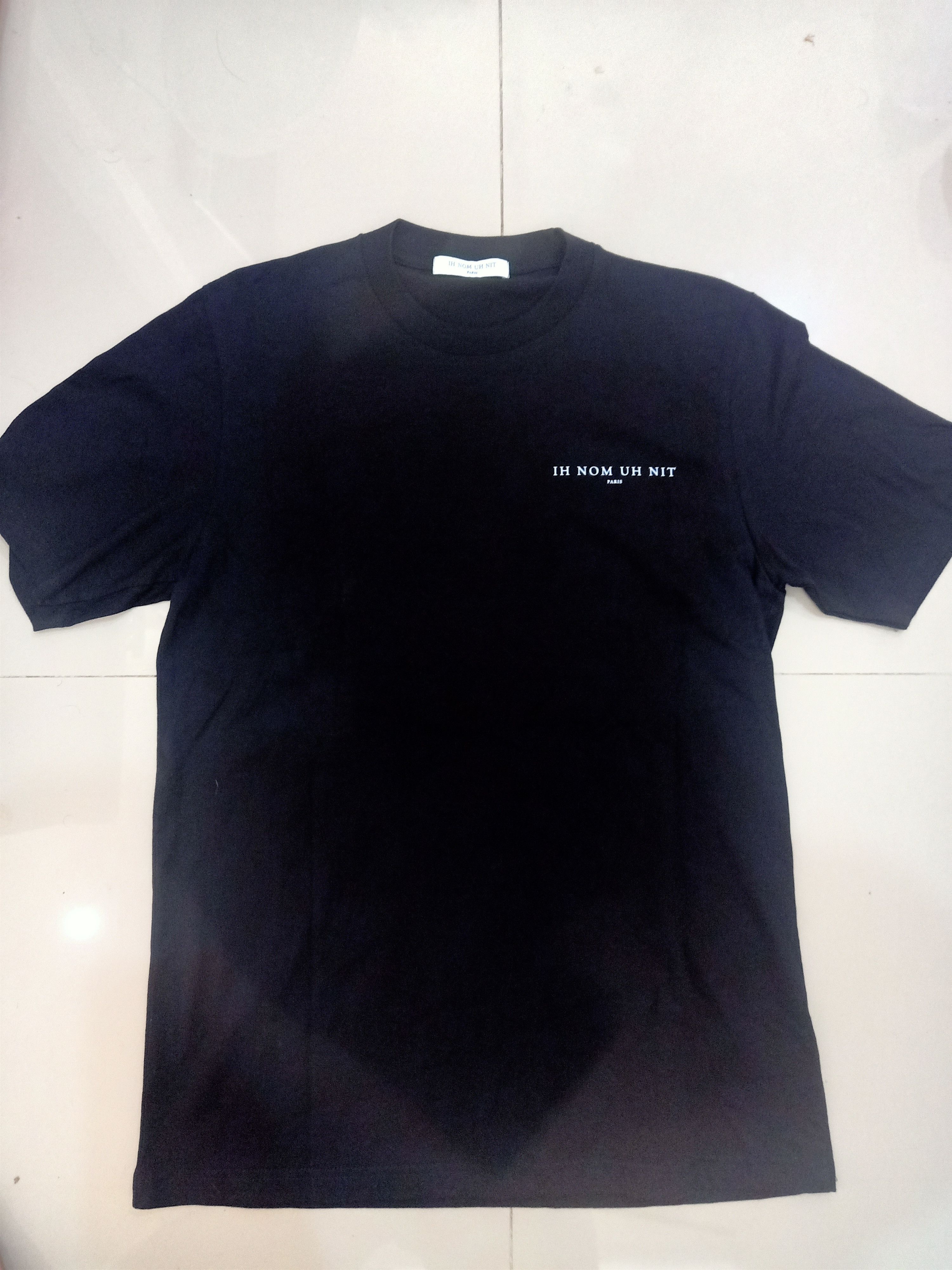Ih Nom Uh Nit Black Short Sleeve IH NOM UH NIT Size US S / EU 44-46 / 1 - 1 Thumbnail
