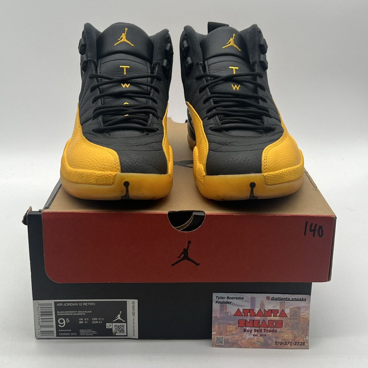 Jordan Brand Air Jordan 12 University gold Size US 9.5 / EU 42-43 - 2 Thumbnail