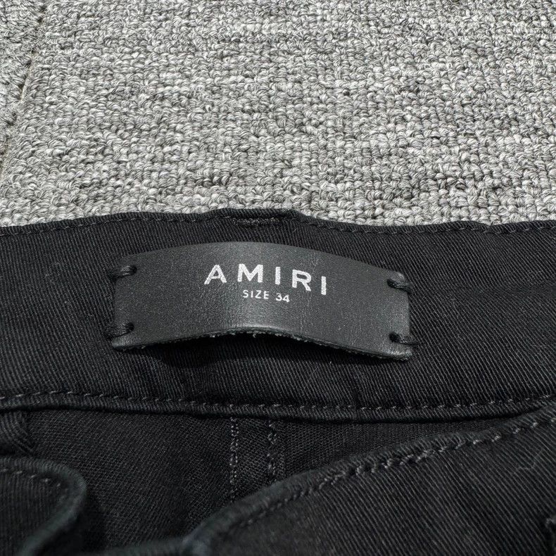 Amiri Amiri Belted Multi-Pocket Denim Pants Size US 34 / EU 50 - 2 Thumbnail