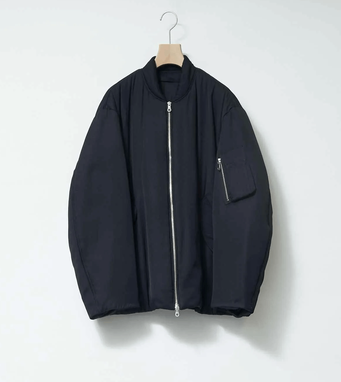 Uru ZIP UP BLOUSON / D.NAVY (Size 2) Size US L / EU 52-54 / 3 - 3 Thumbnail