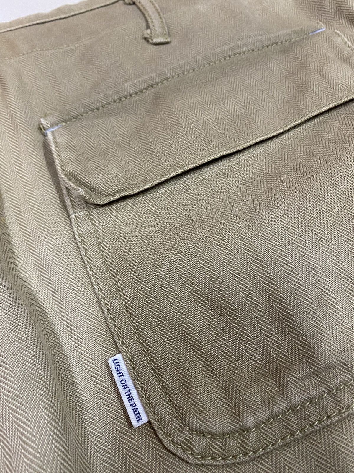 Japanese Brand Orslow Inspired HBT Wide Leg Pants Faded Size US 32 / EU 48 - 5 Thumbnail
