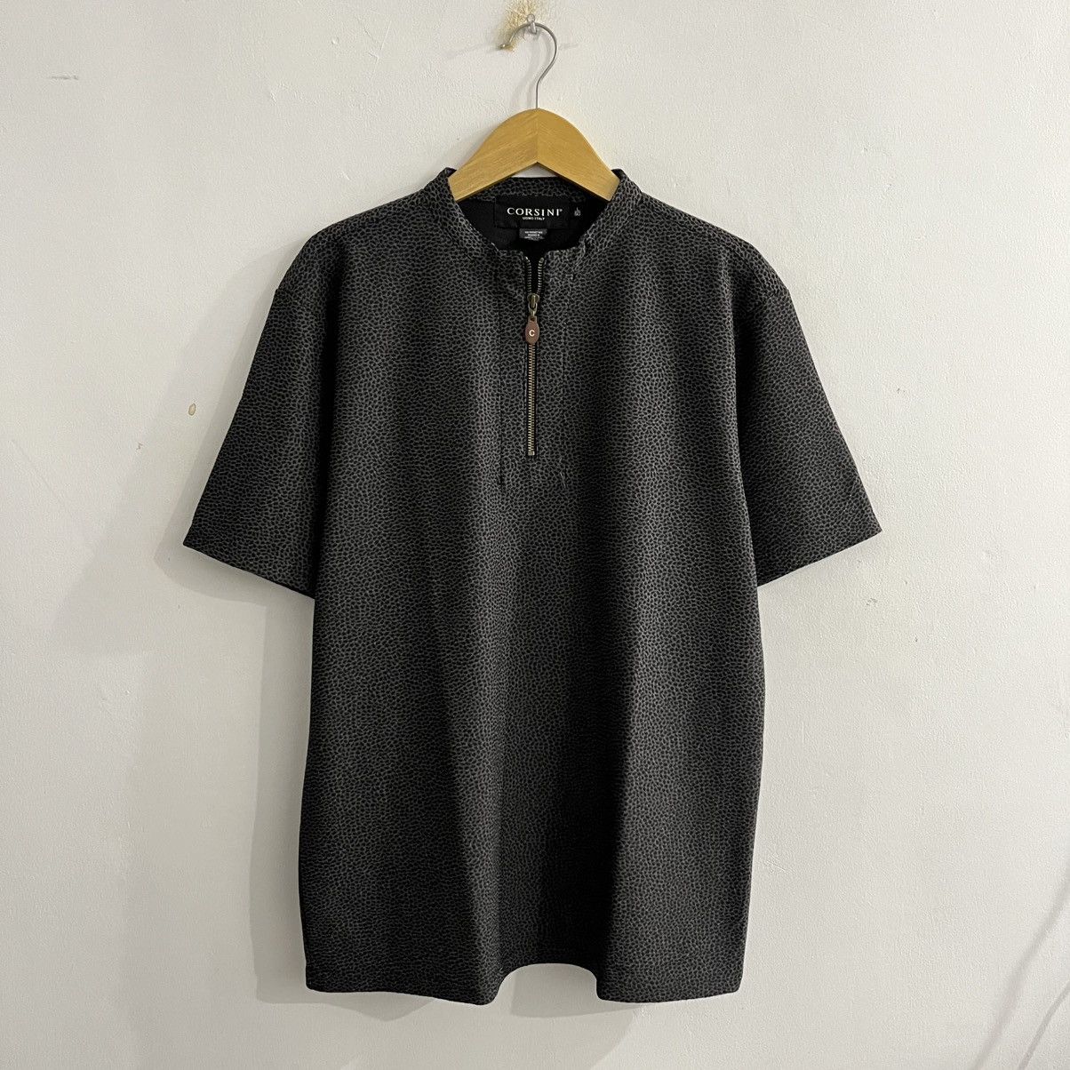Other Corsini Uomo Halfzip Stand Collar Shirt Size US L / EU 52-54 / 3 - 1 Thumbnail