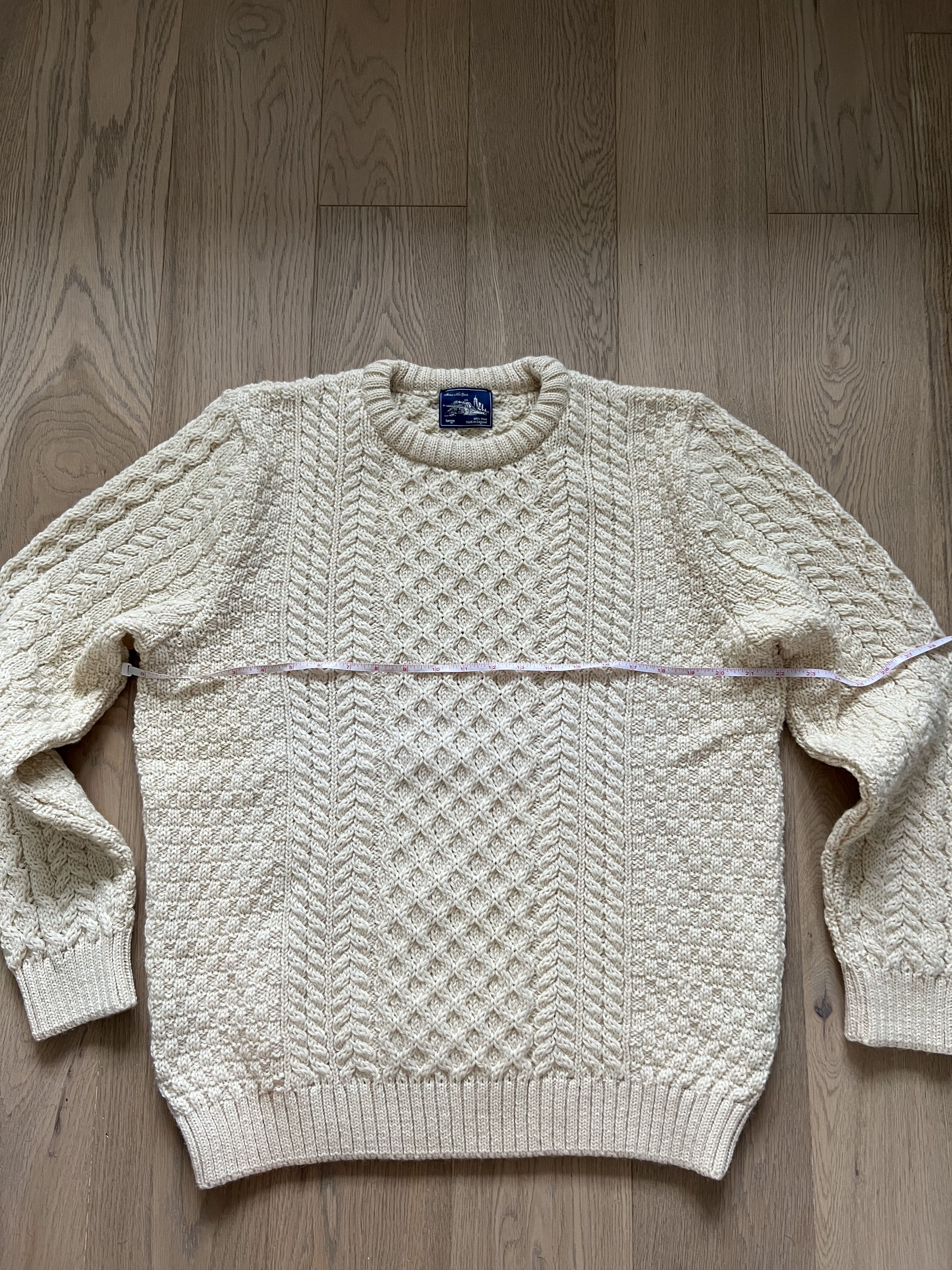 Minted New York Minted New York - Cable Knit Sweater Size US L / EU 52-54 / 3 - 4 Thumbnail