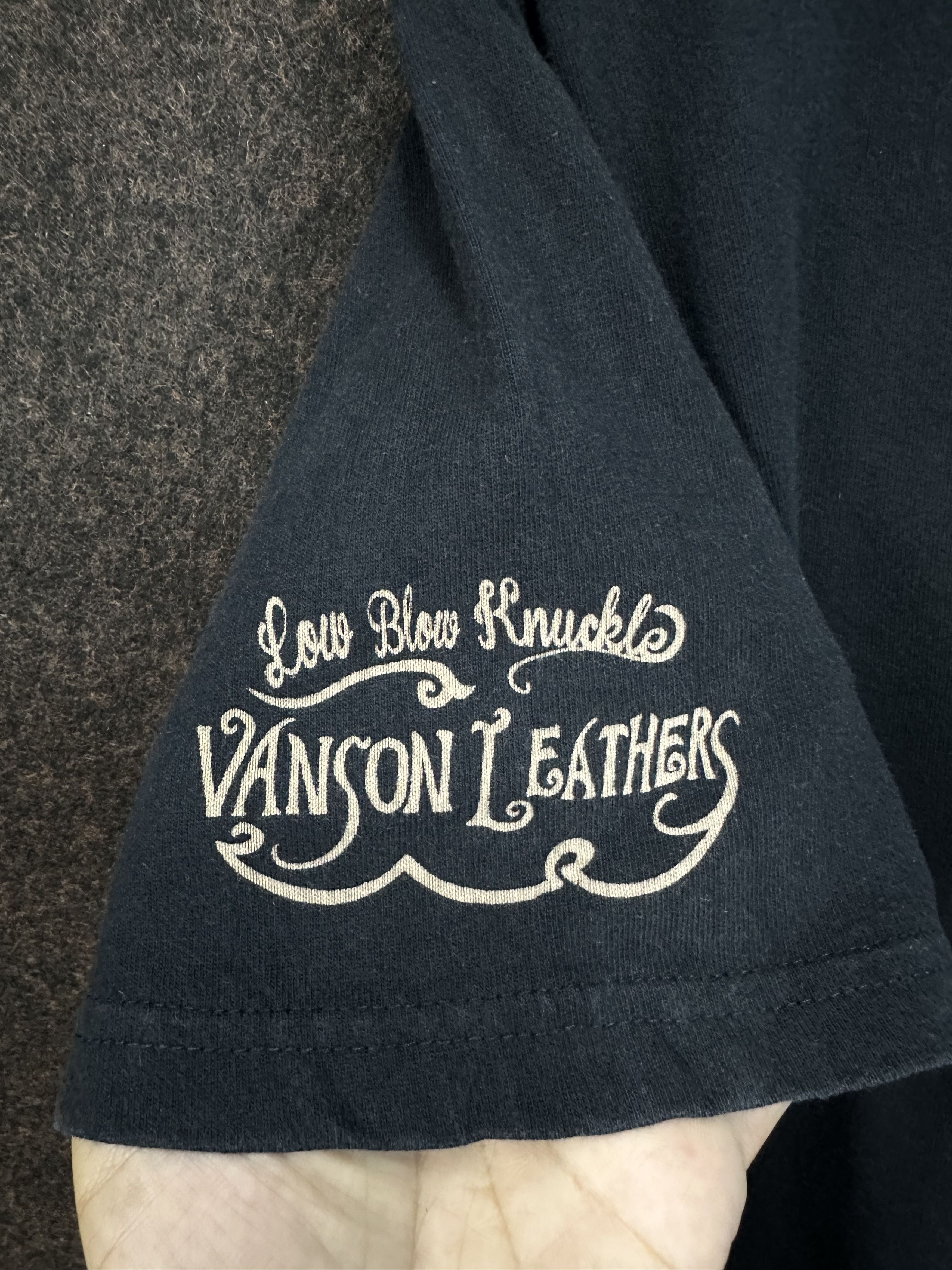 Vanson Leathers Vanson Leathers Motorcycles Low blow Knuckle A1050 Size US M / EU 48-50 / 2 - 7 Thumbnail