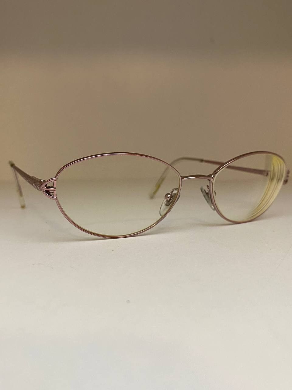 Salvatore Ferragamo Salvatore Ferragamo Vintage Round Rimless Eyeglasses 1579 Size ONE SIZE - 1 Thumbnail