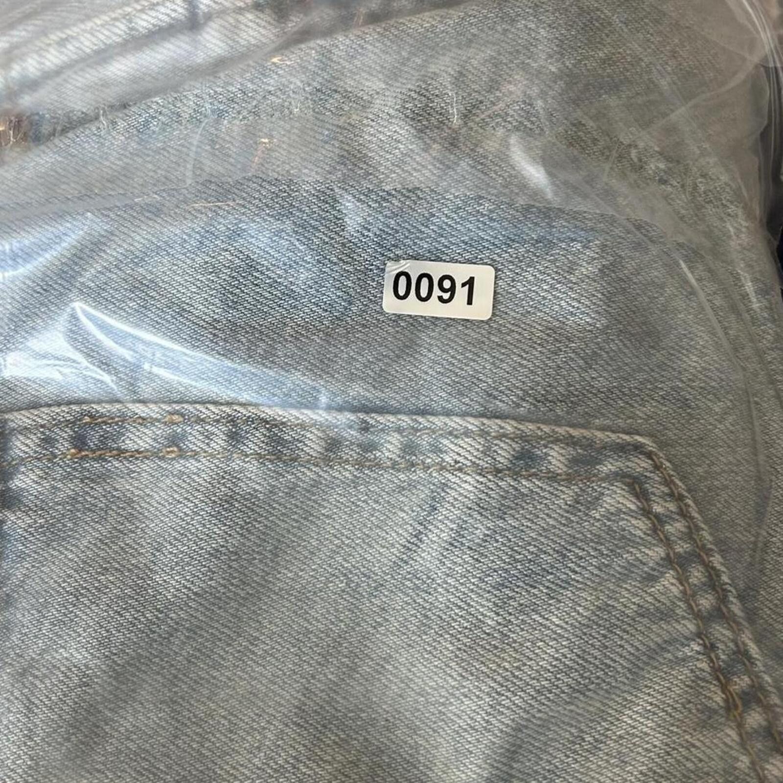 Other Vintage Baggy Wide Leg Double Knee Denim Jeans size 28” Size 30" / US 8 / IT 44 - 8 Thumbnail