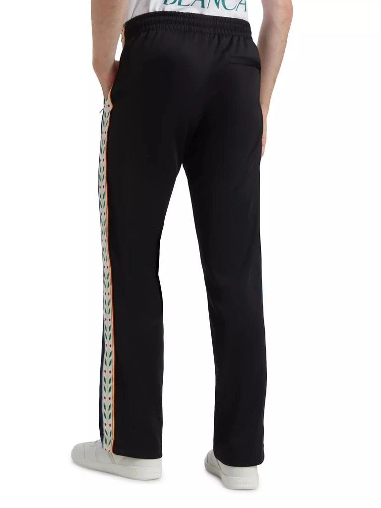 Casablanca os11x0725 Laurel Track Pants in Black Size US 34 / EU 50 - 5 Thumbnail