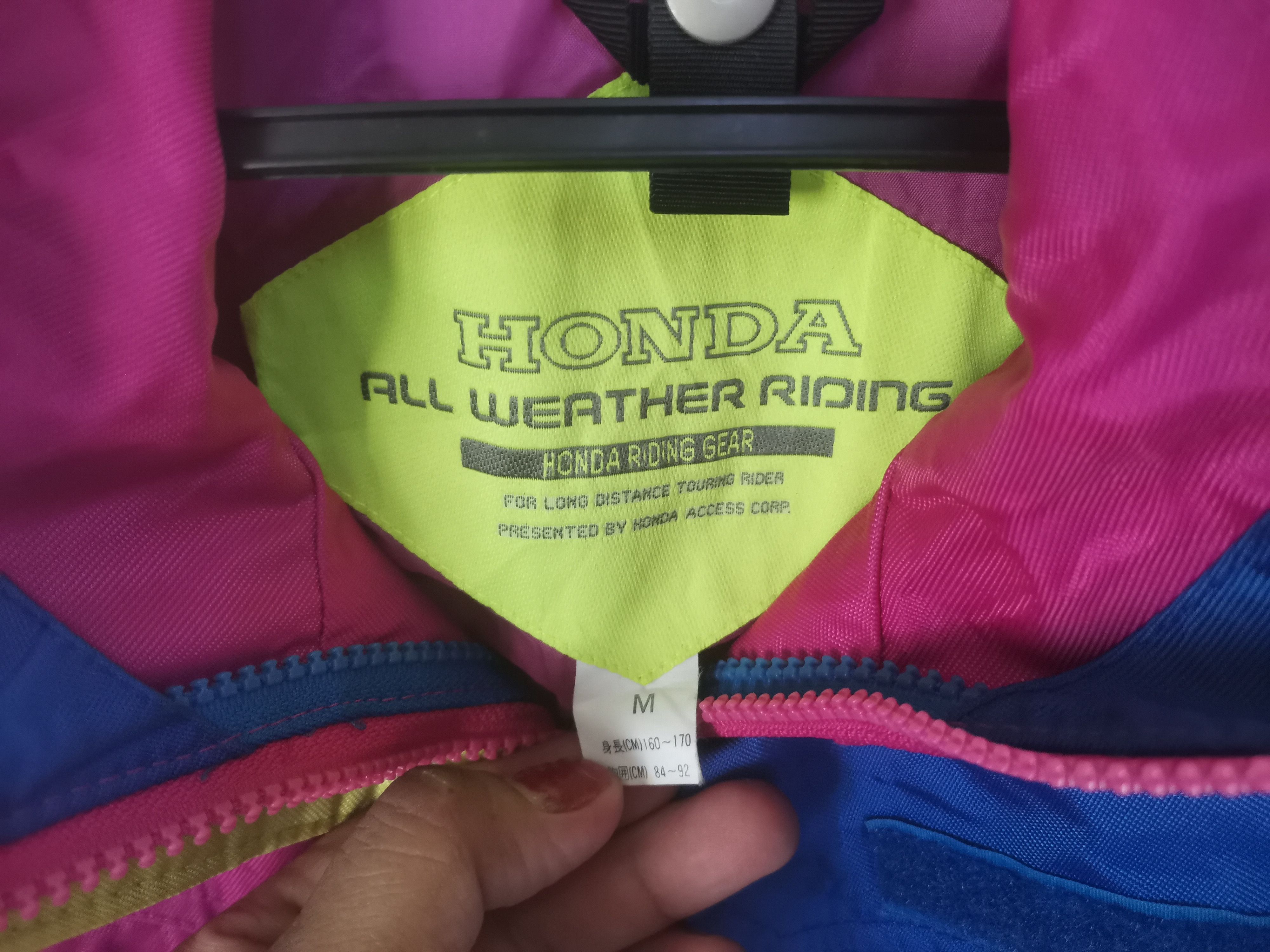 Honda Rare Honda jacket all weather Riding multicolour jacket Size US M / EU 48-50 / 2 - 7 Thumbnail