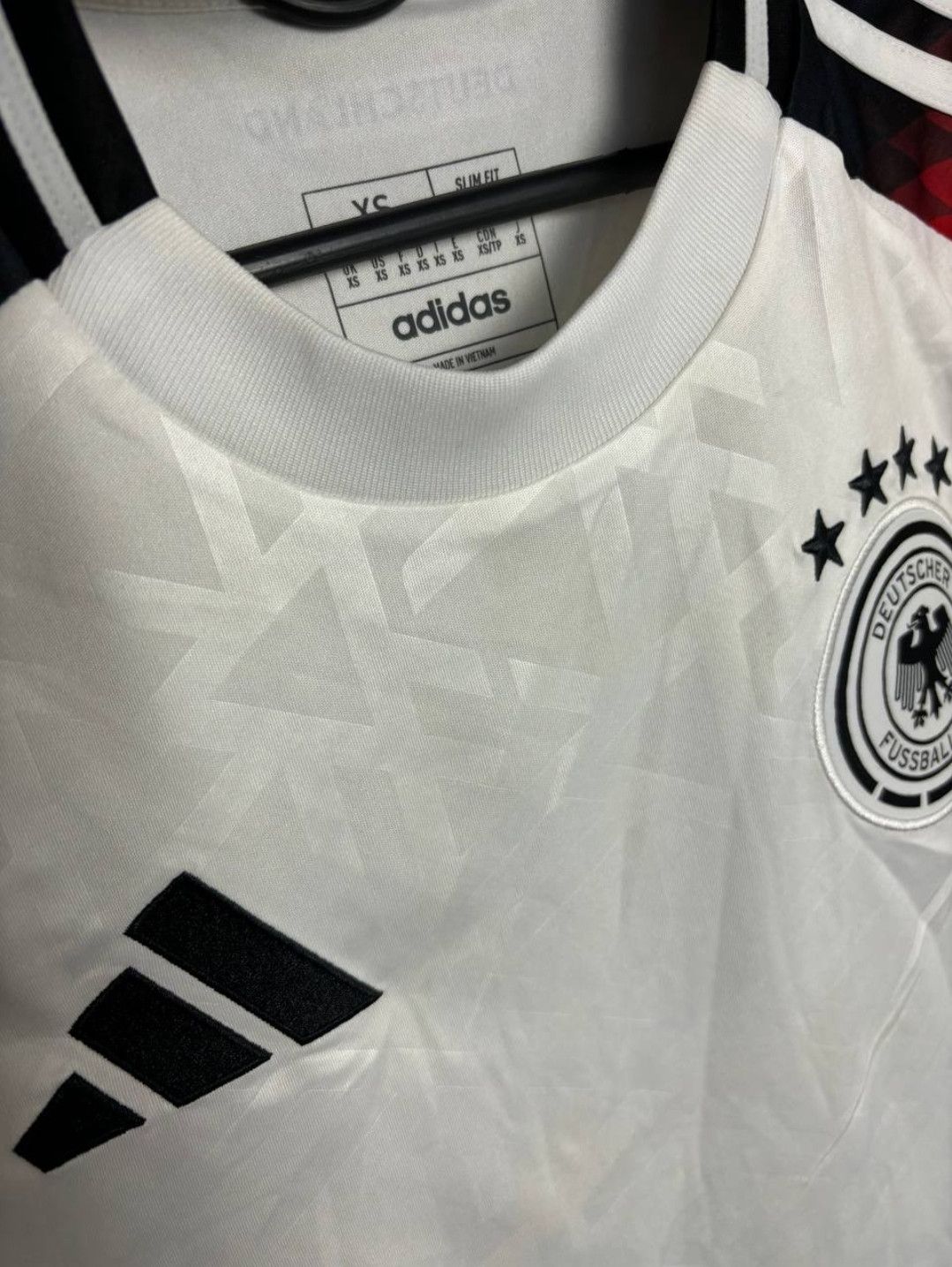 Adidas New Germany National Football Team 2024 Home Jersey Size US XS / EU 42 / 0 - 9 Thumbnail