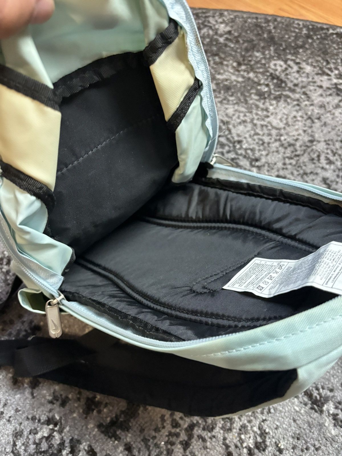 Nike × Vintage Vintage y2k Nike Mini Bagpack Size ONE SIZE - 6 Thumbnail