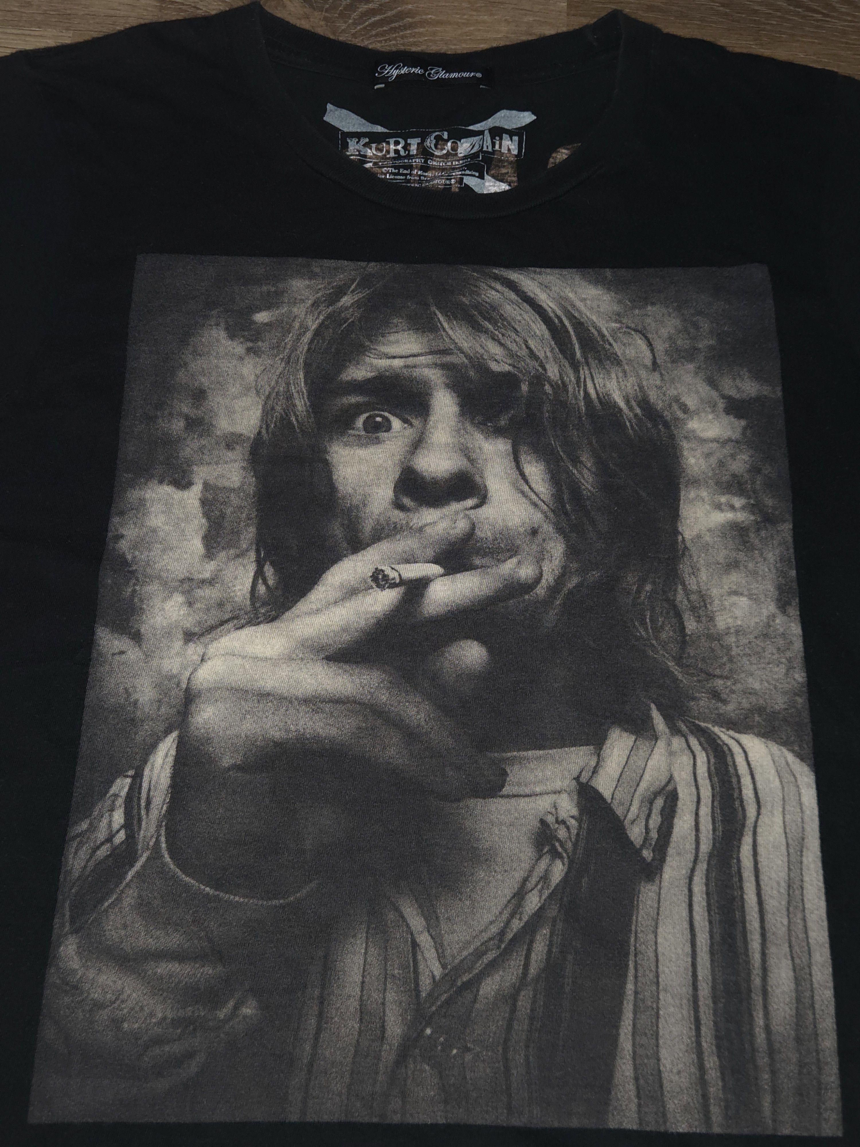Hysteric Glamour Hysteric Glamour Godfather Grunge Kurt Cobain Photo Tee Size S / US 4 / IT 40 - 3 Thumbnail
