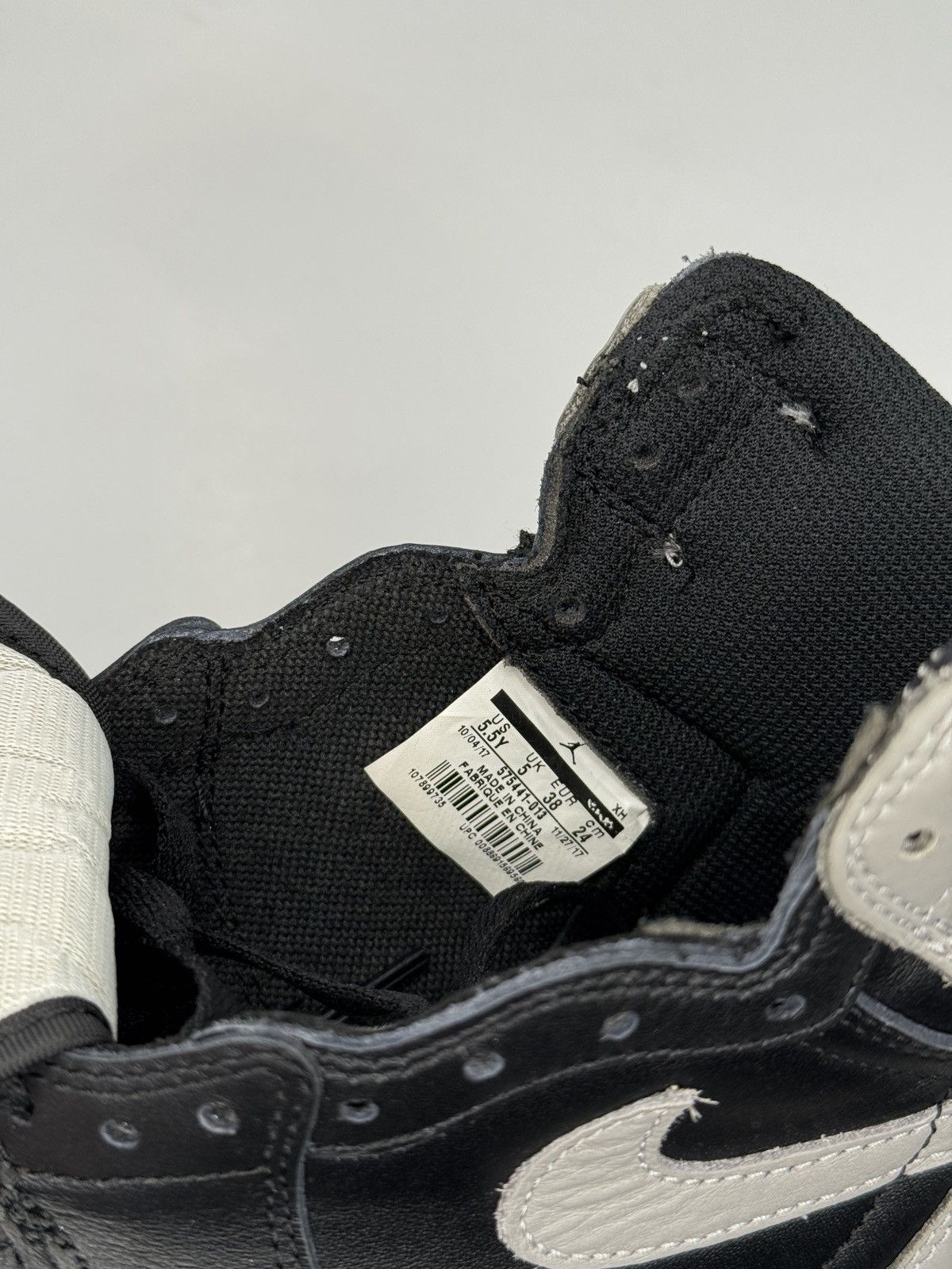 Jordan Brand Jordan 1 Retro High Og Shadow 2018 5.5 Y Size US 5.5 / EU 38 - 9 Thumbnail