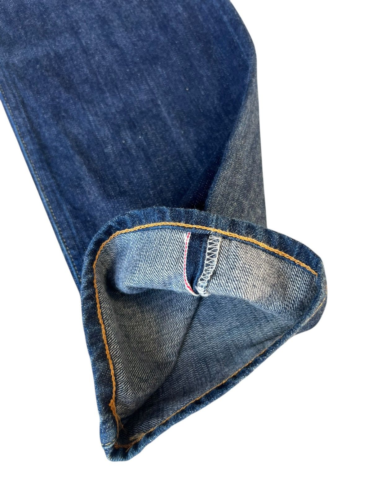 Levi's 2010 Levi’s Takahiro Kuraishi Redline Denim Lefty Jeans Size US 31 - 14 Thumbnail