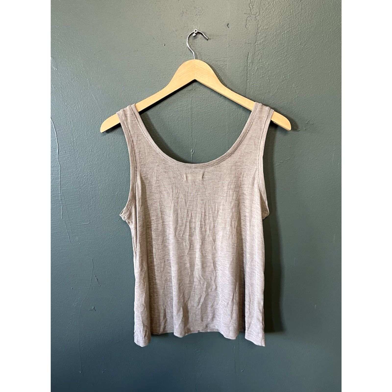Madewell Madewell Womens Beige Sleeveless Knit Tank Top Size S Size S / US 4 / IT 40 - 2 Thumbnail