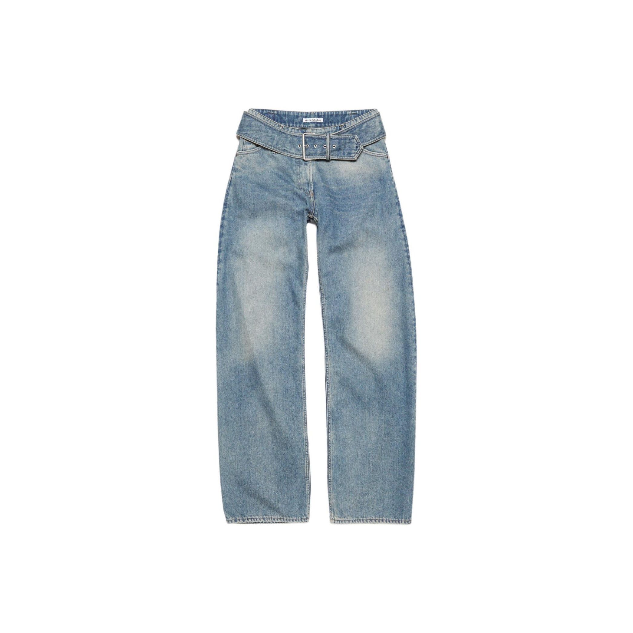 Acne Studios Acne Studios Belted Denim Jeans Size 36 Size 26" / US 2 / IT 38 - 1 Thumbnail