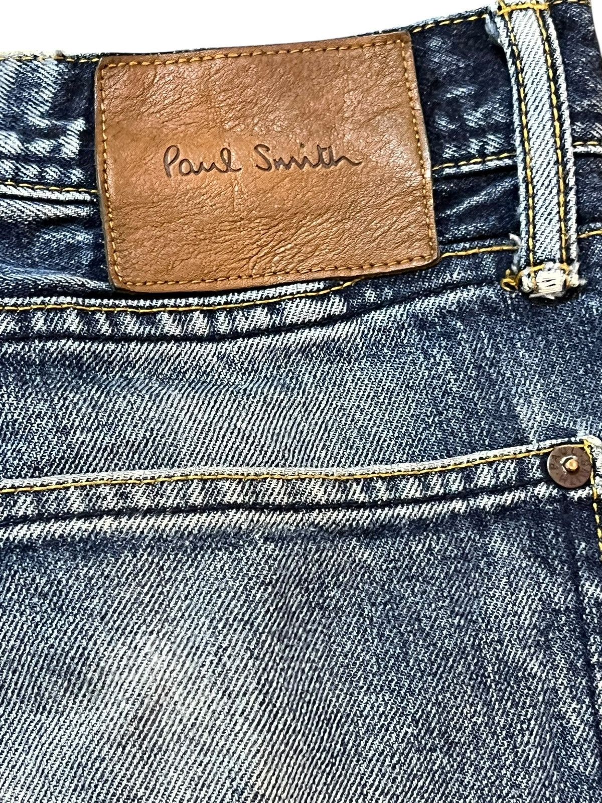 Paul Smith Vintage Paul Smith Grunge Distressed Denim Size US 31 - 7 Thumbnail