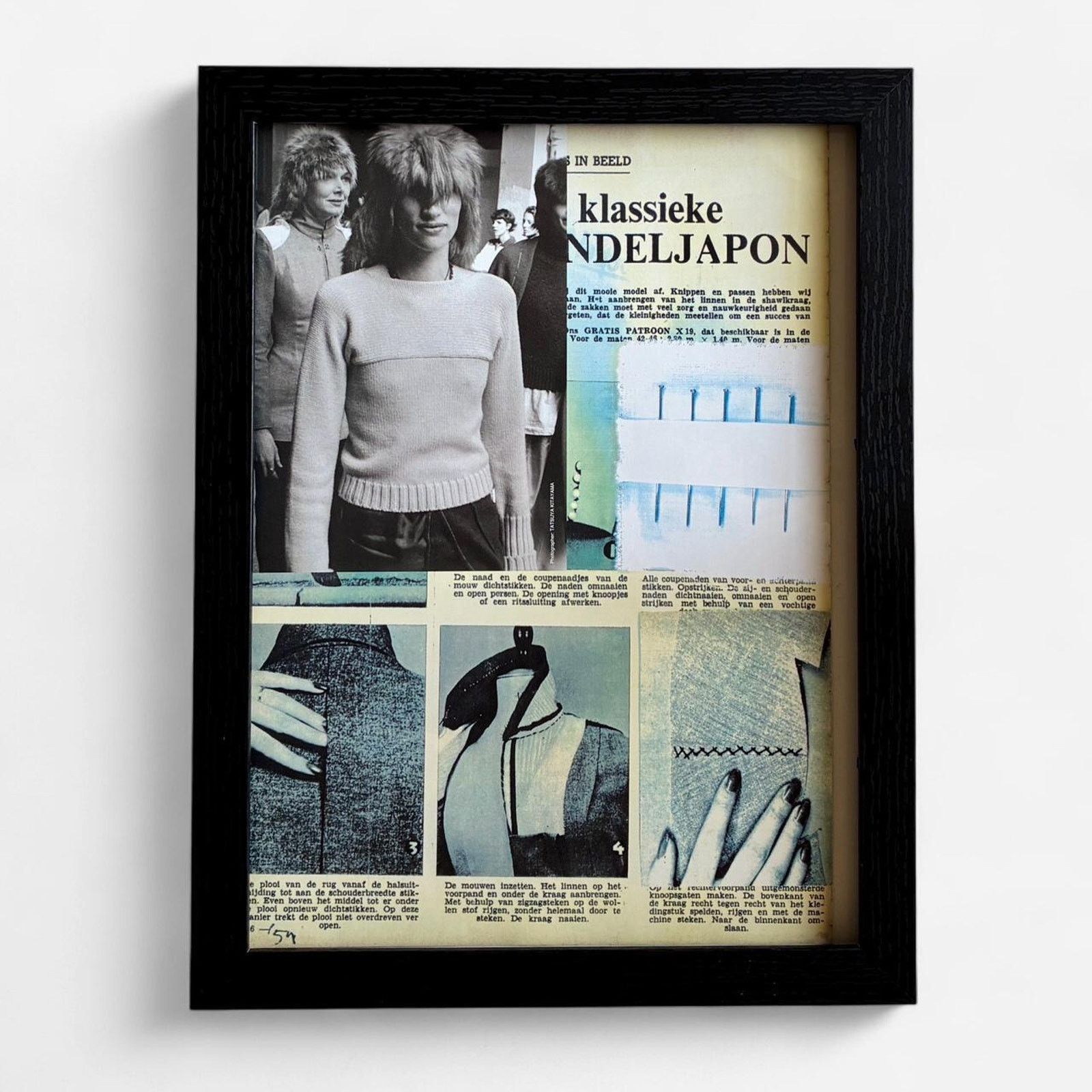 Japanese Brand × Maison Margiela × Vintage Maison Margiela Archive Fashion Photo framed poster 9x11 Size ONE SIZE - 1 Thumbnail